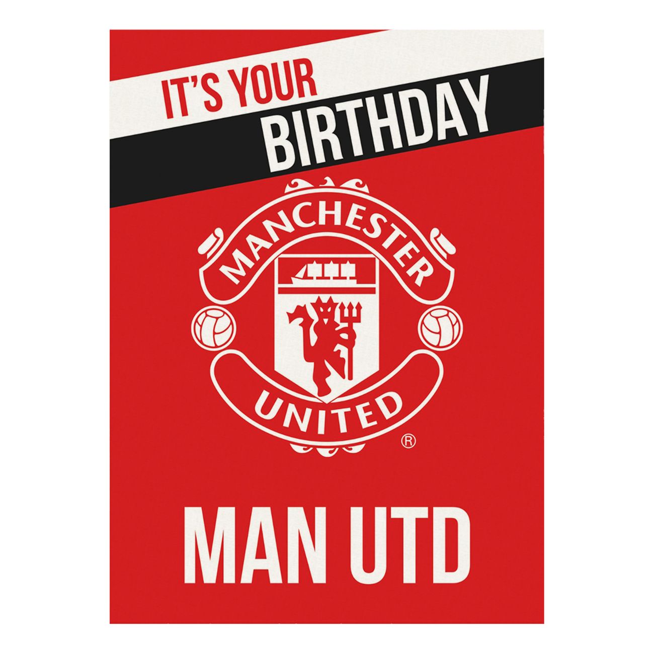 Födelsedagskort Manchester United