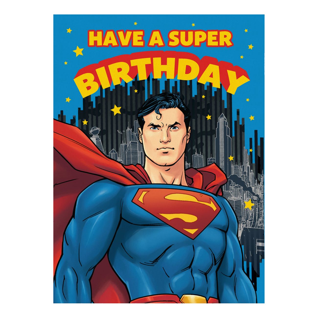 Födelsedagskort Superman
