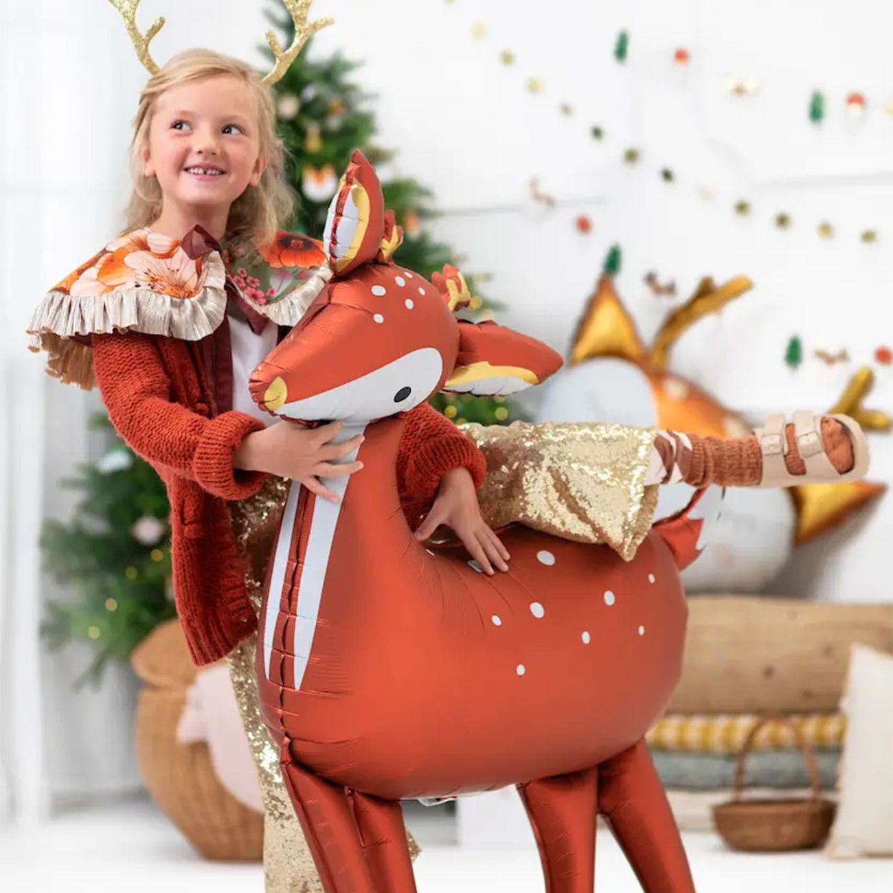 Folieballong Bambi Ren