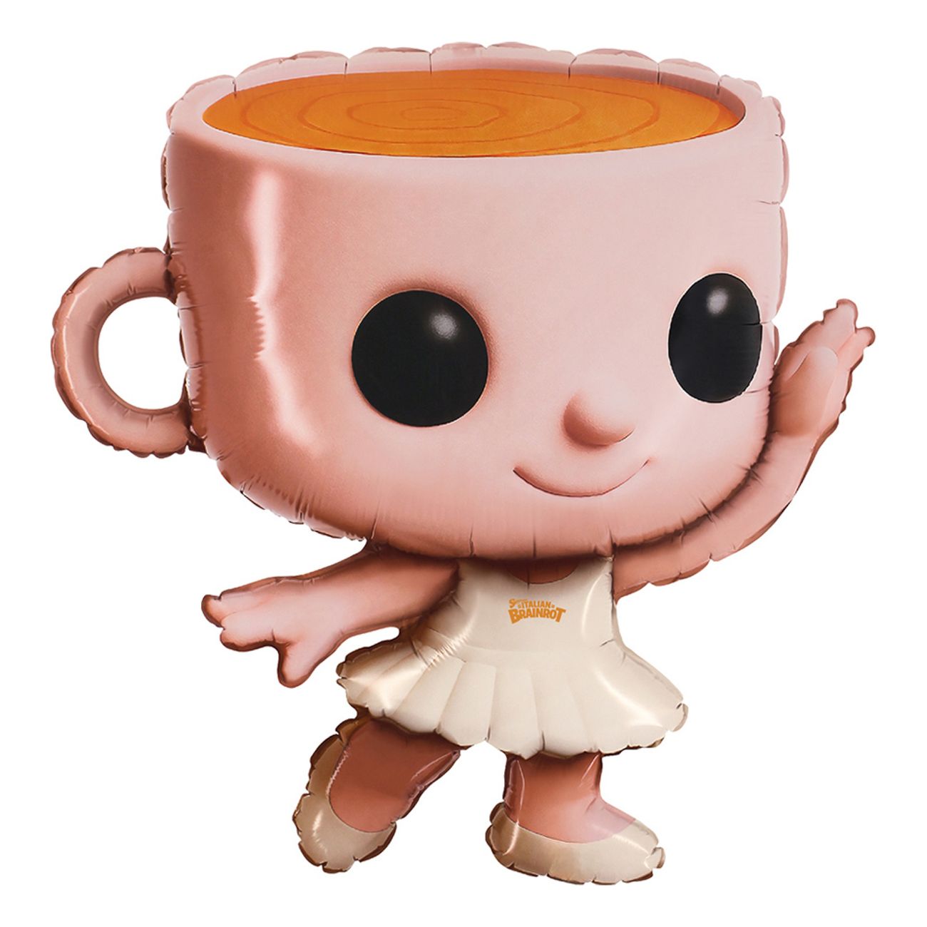 Folieballong Brainrot Ballerina Cappuccina