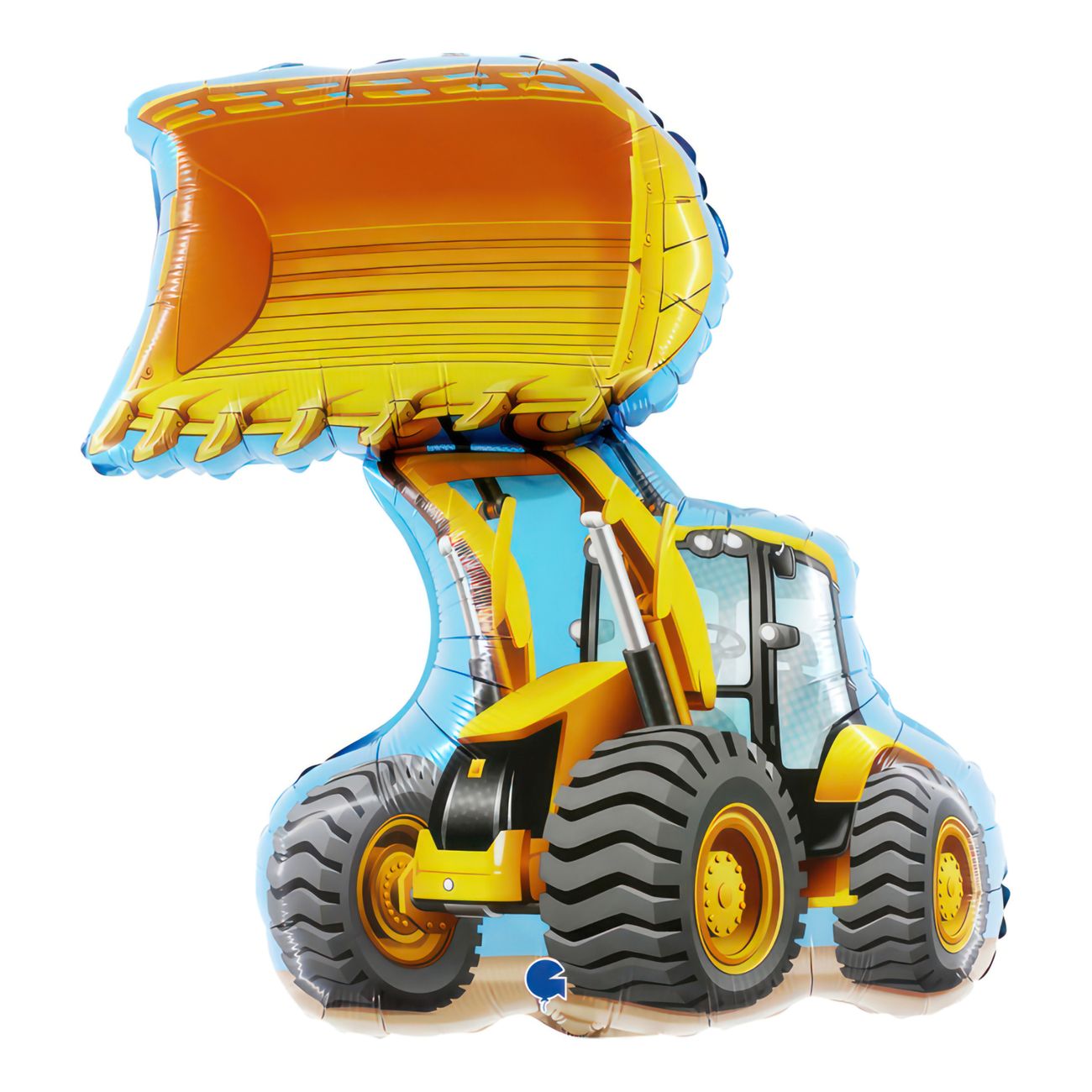 Folieballong Bulldozer