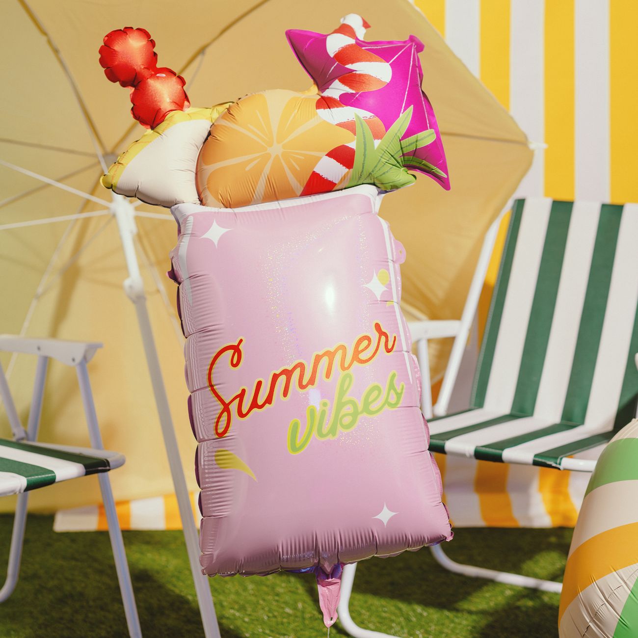 Folieballong Cocktail Summer Vibes