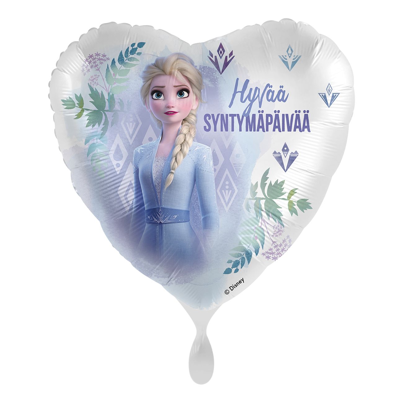 Folioilmapallo Disney Syntymäpäivä Elsan kanssa