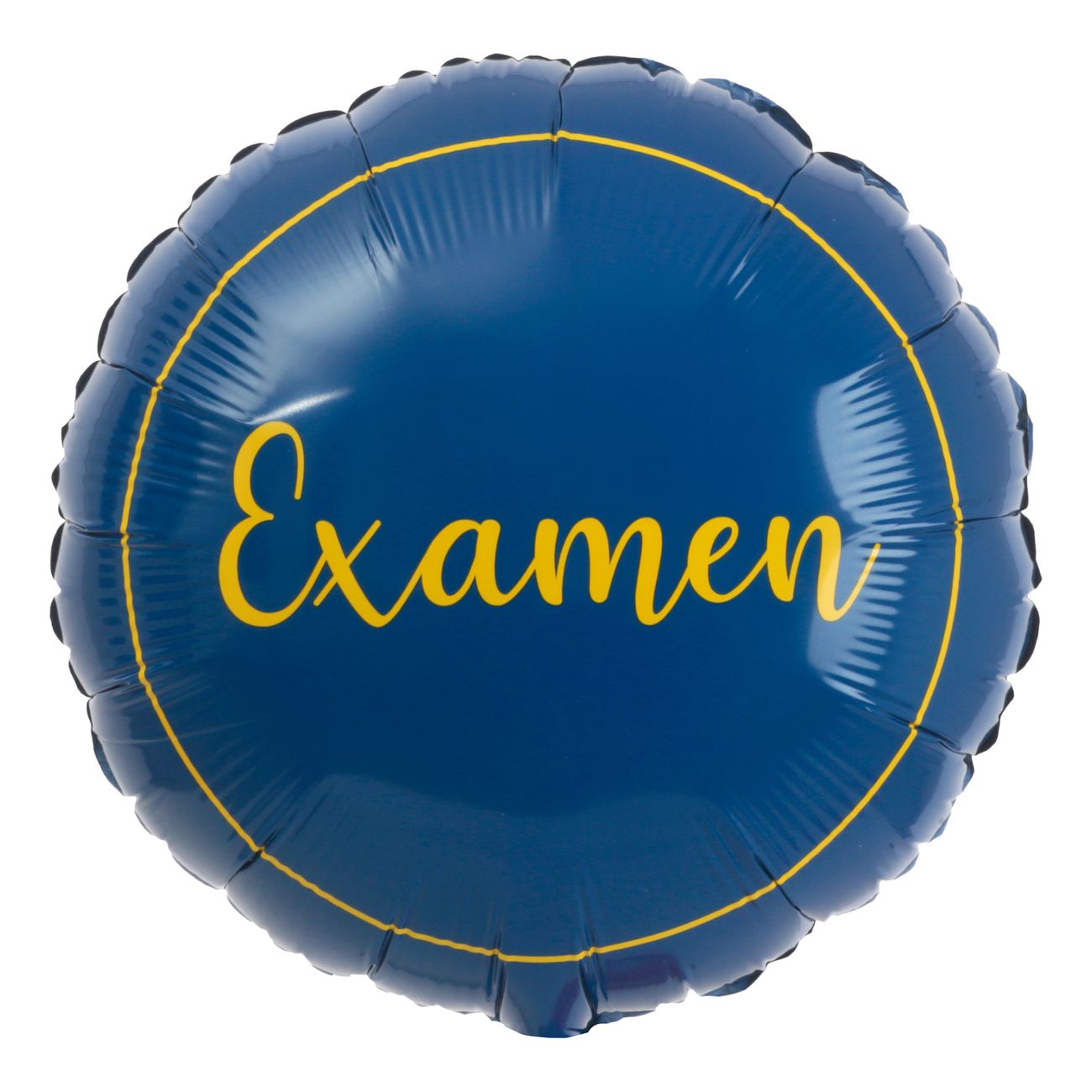 Folieballon Eksamen Blå/Gul