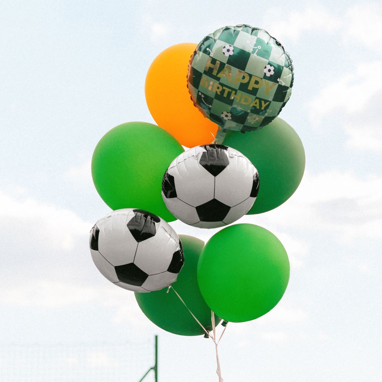 Folieballon Fodbold