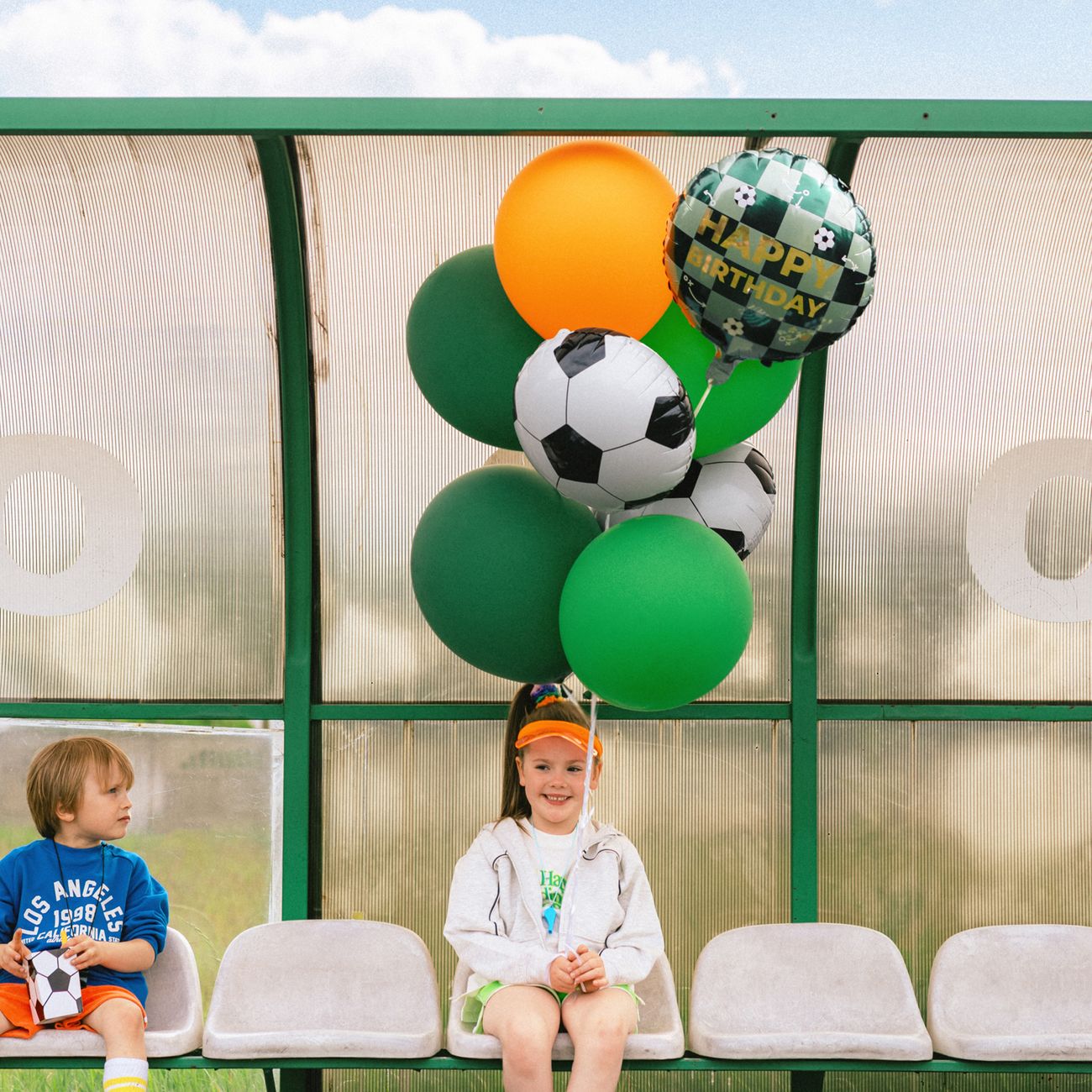 Folieballon Fodbold