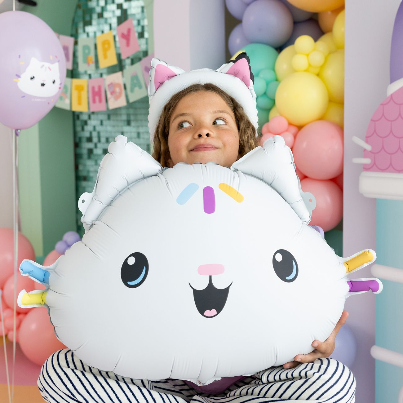 Folieballong Gabbys Dockskåp Cakey