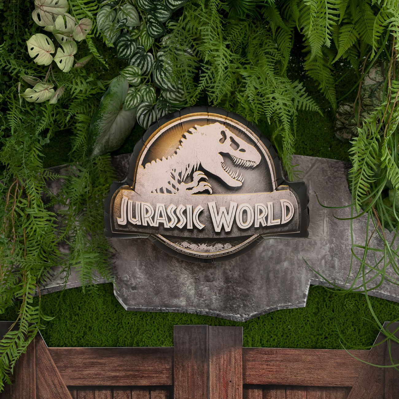 Folieballong Jurassic World