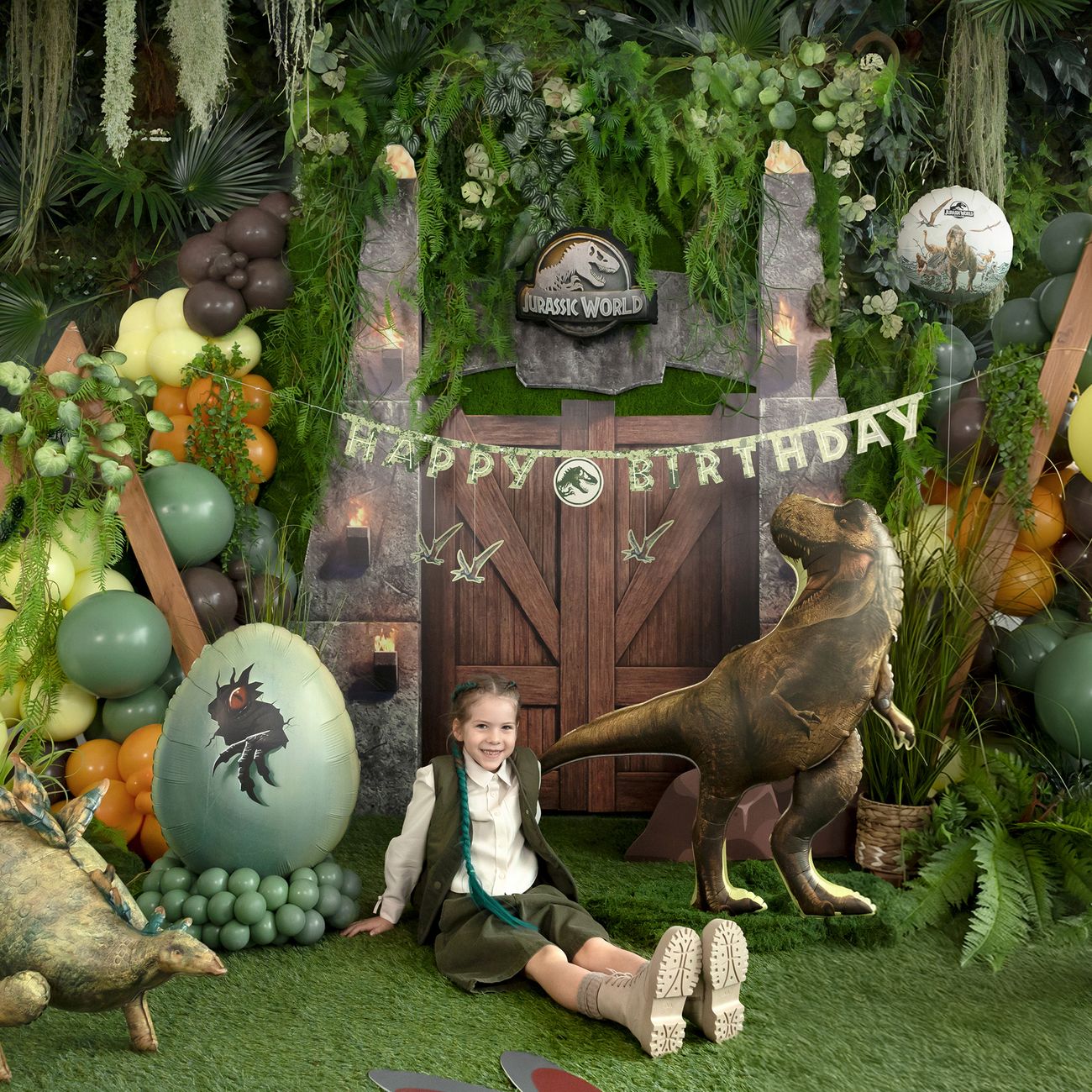 Folieballong Jurassic World