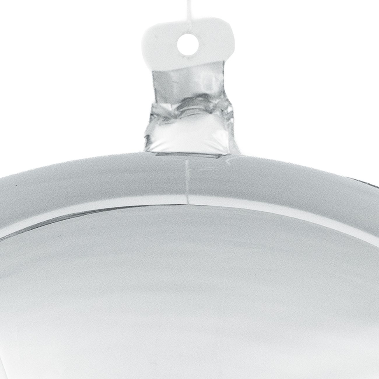 Folieballong Mellan Spegelboll Silver