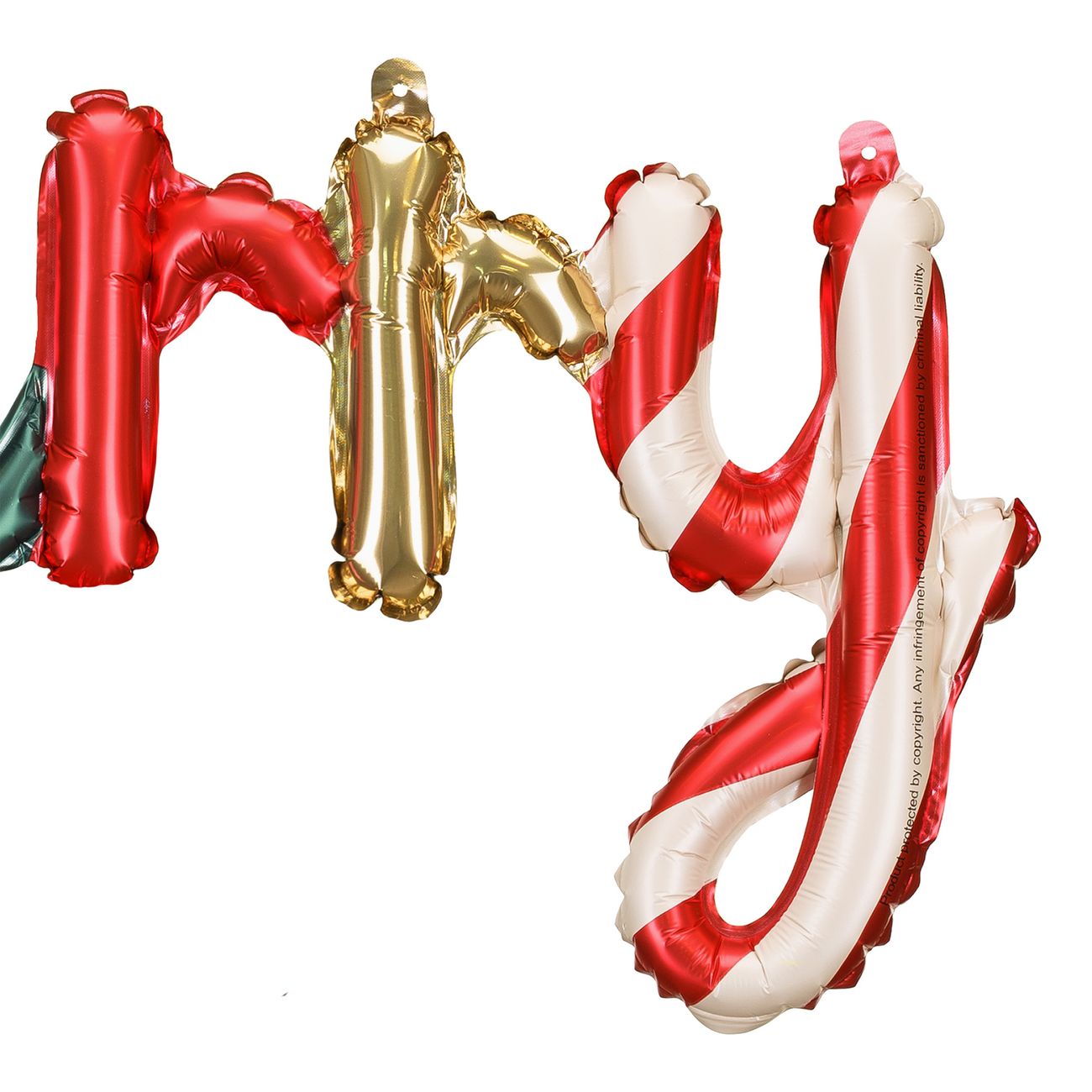 Folioilmapallo Merry Christmas