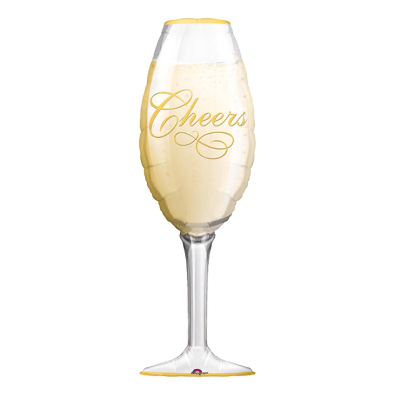 Folieballong champagneglas