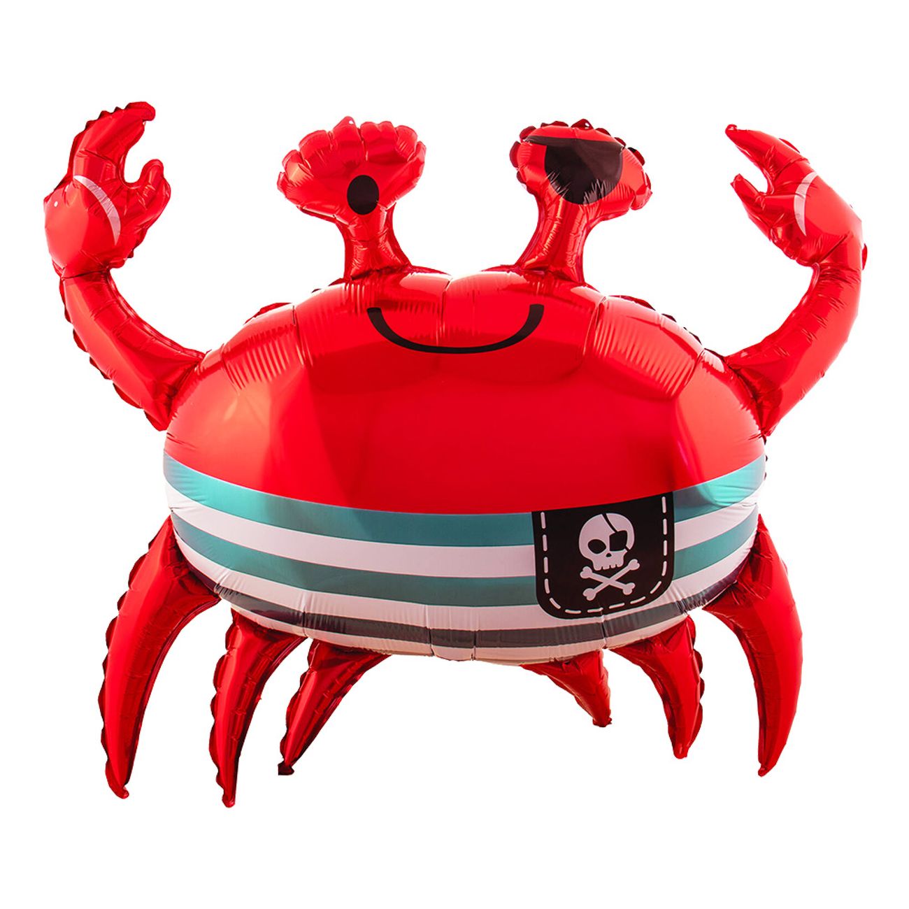 Folieballong Piratkrabbe