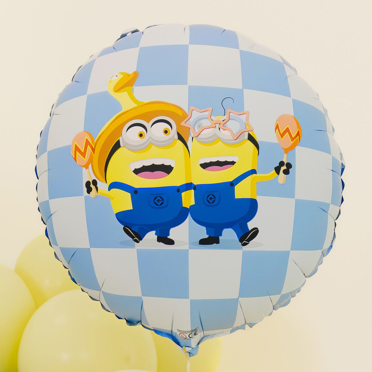 Folieballong Rund Minions