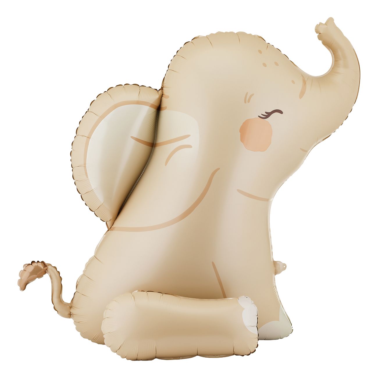 Folieballong Sittande Elefant