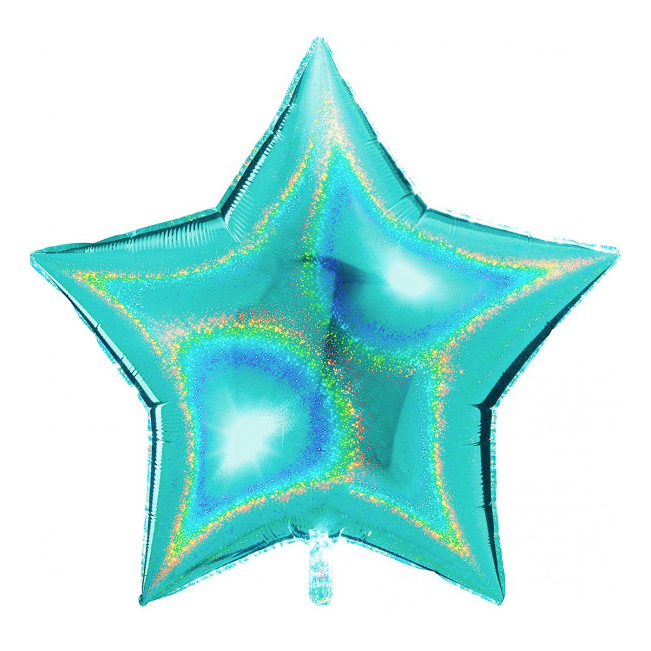folieballong-stjarna-glitter-turkos-53829-2