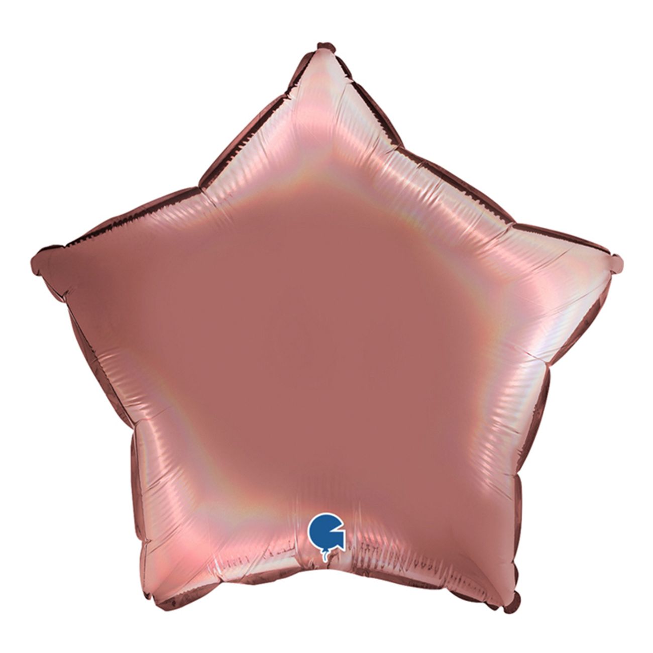 folieballong-stjarna-holografisk-roseguld-1