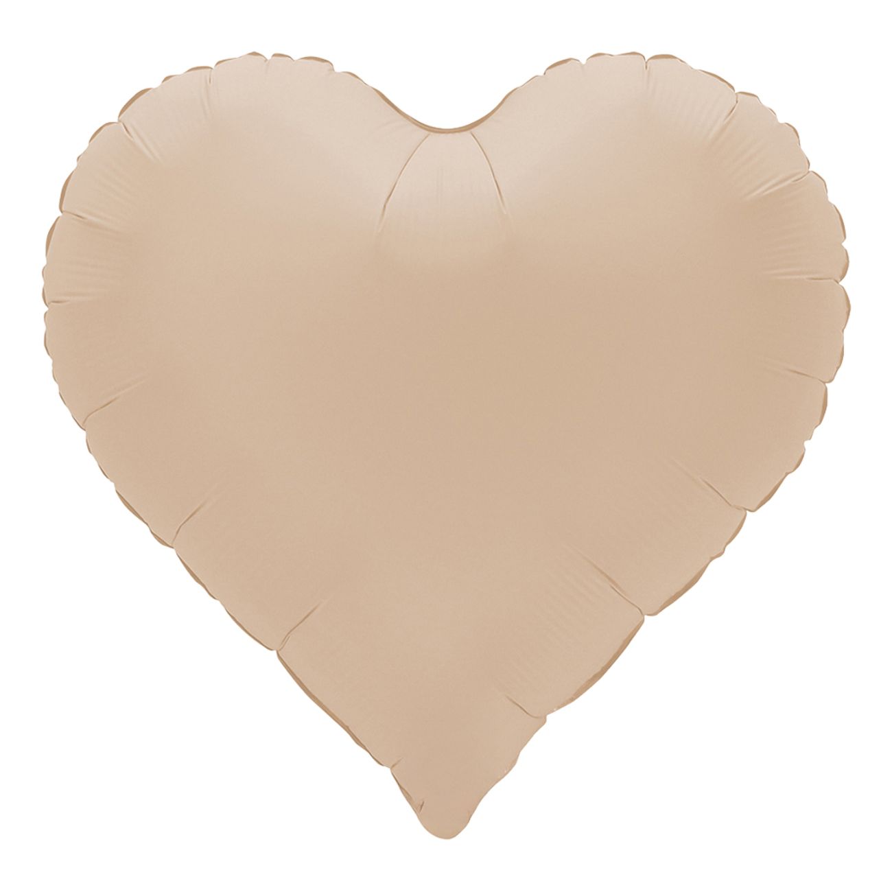 Folieballong Sweetie Heart Cappuccino