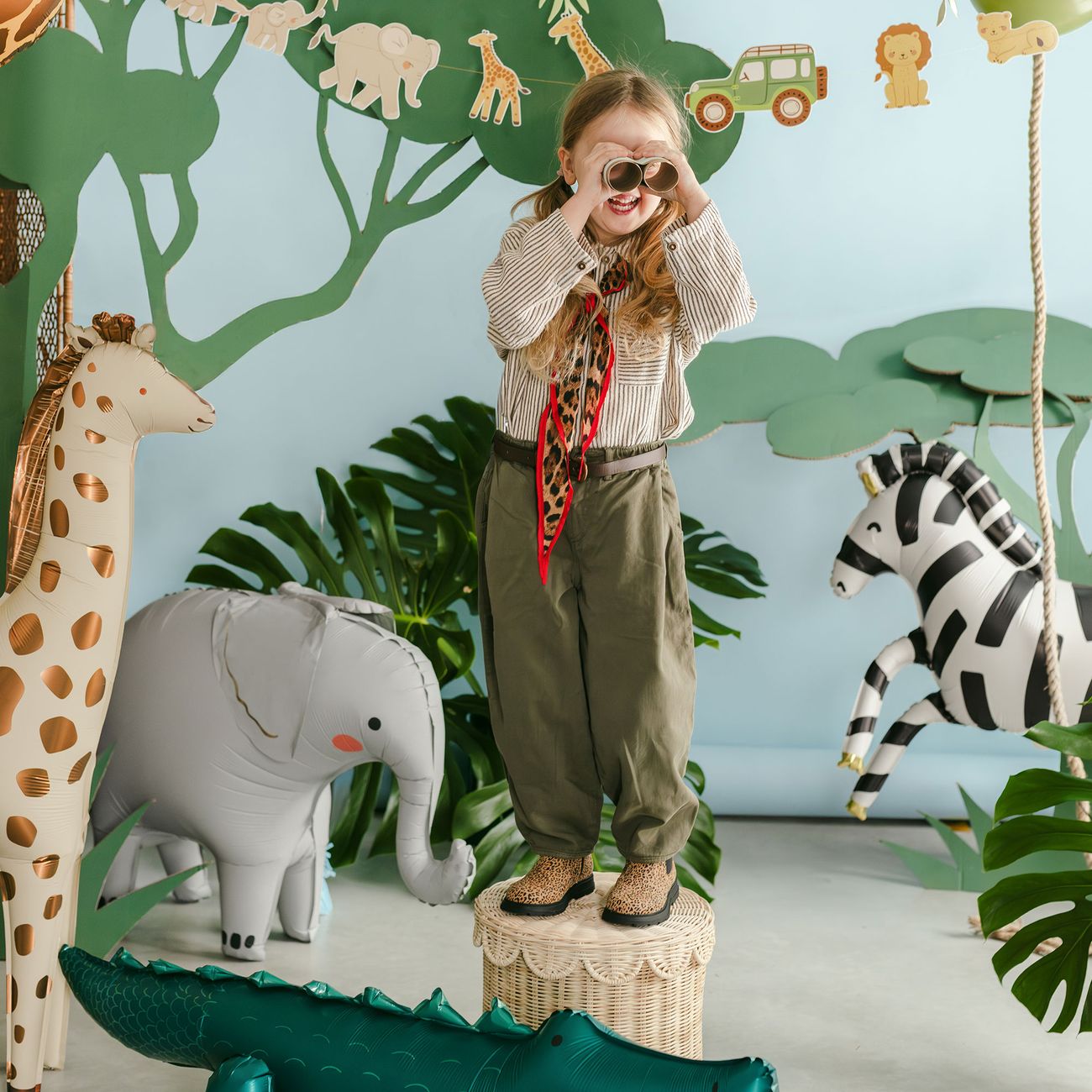 Folieballong Zebra Shape