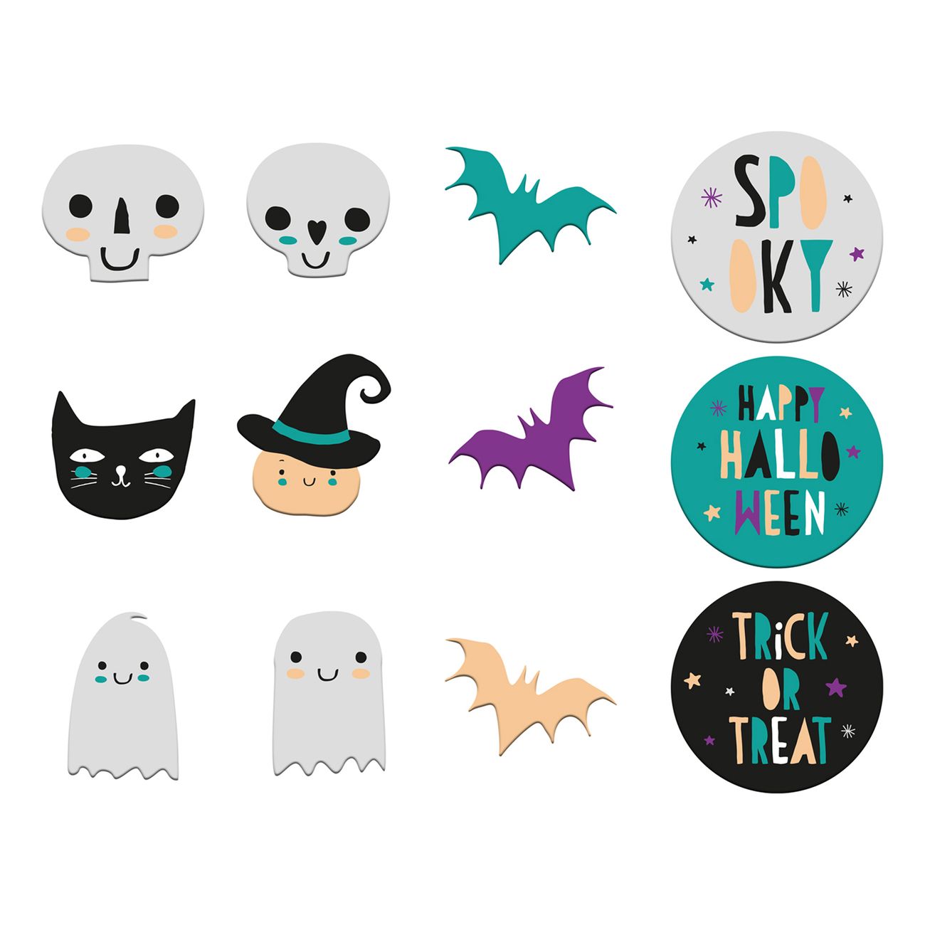Vindues Dekoration Happy Halloween