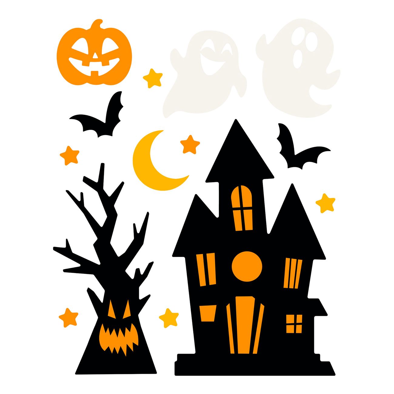 Fönsterdekoration Halloween