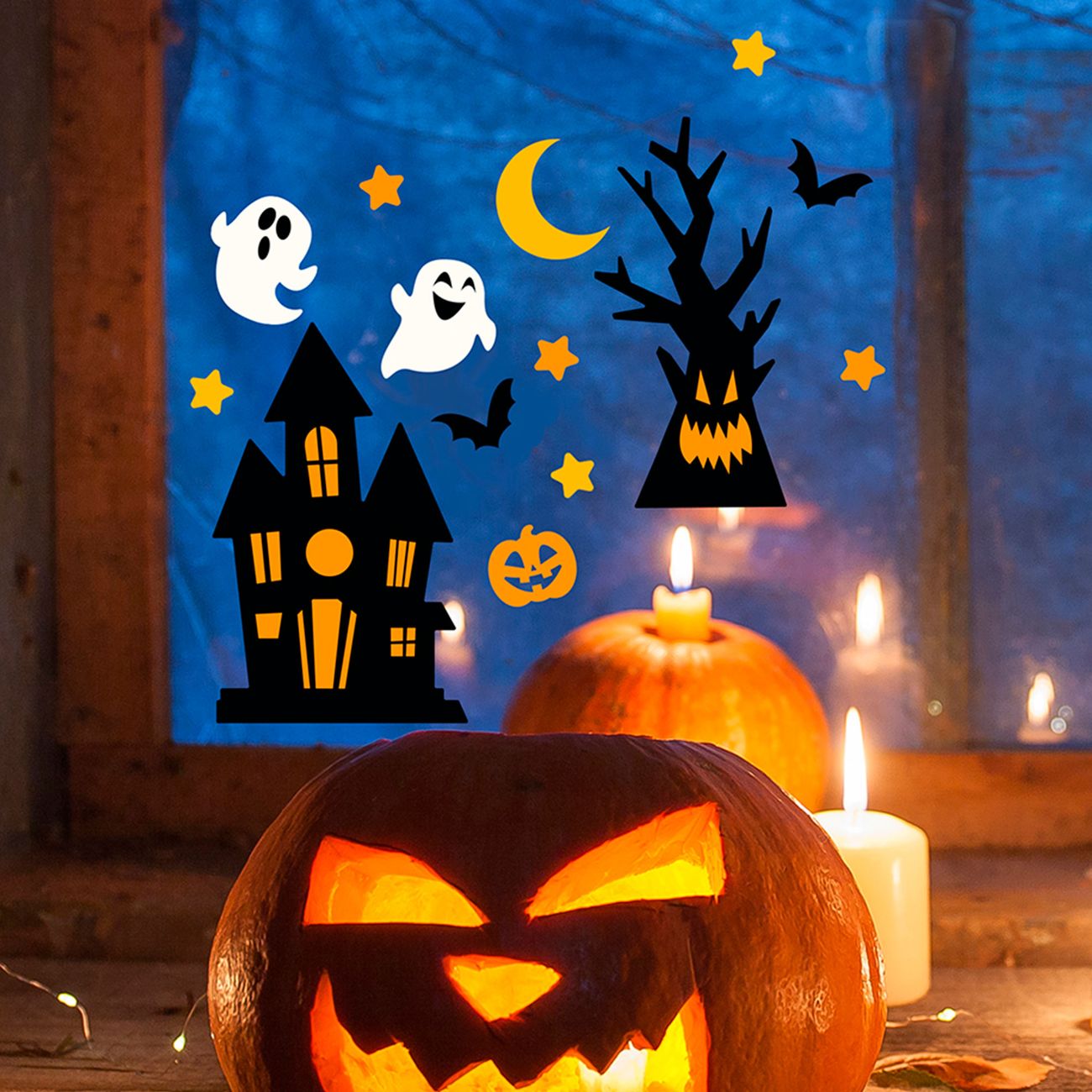 Fönsterdekoration Halloween