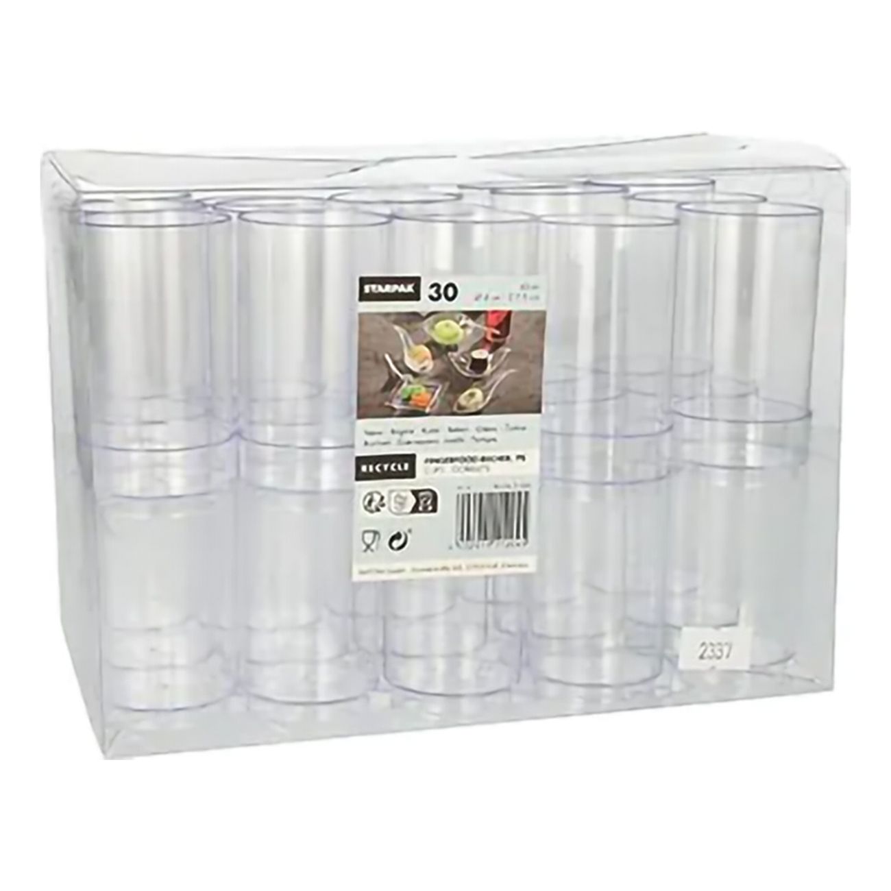 Formar Fingerfood Cylinder Transparent