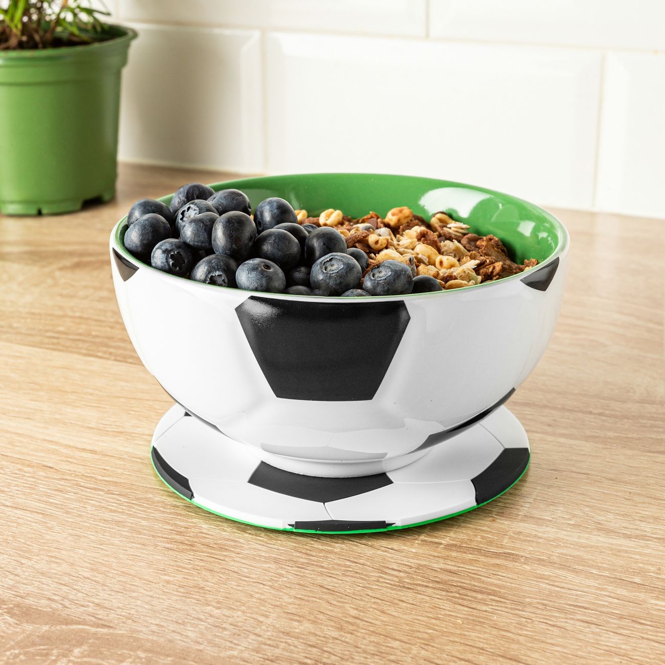 Fotbollsskål med Underlägg