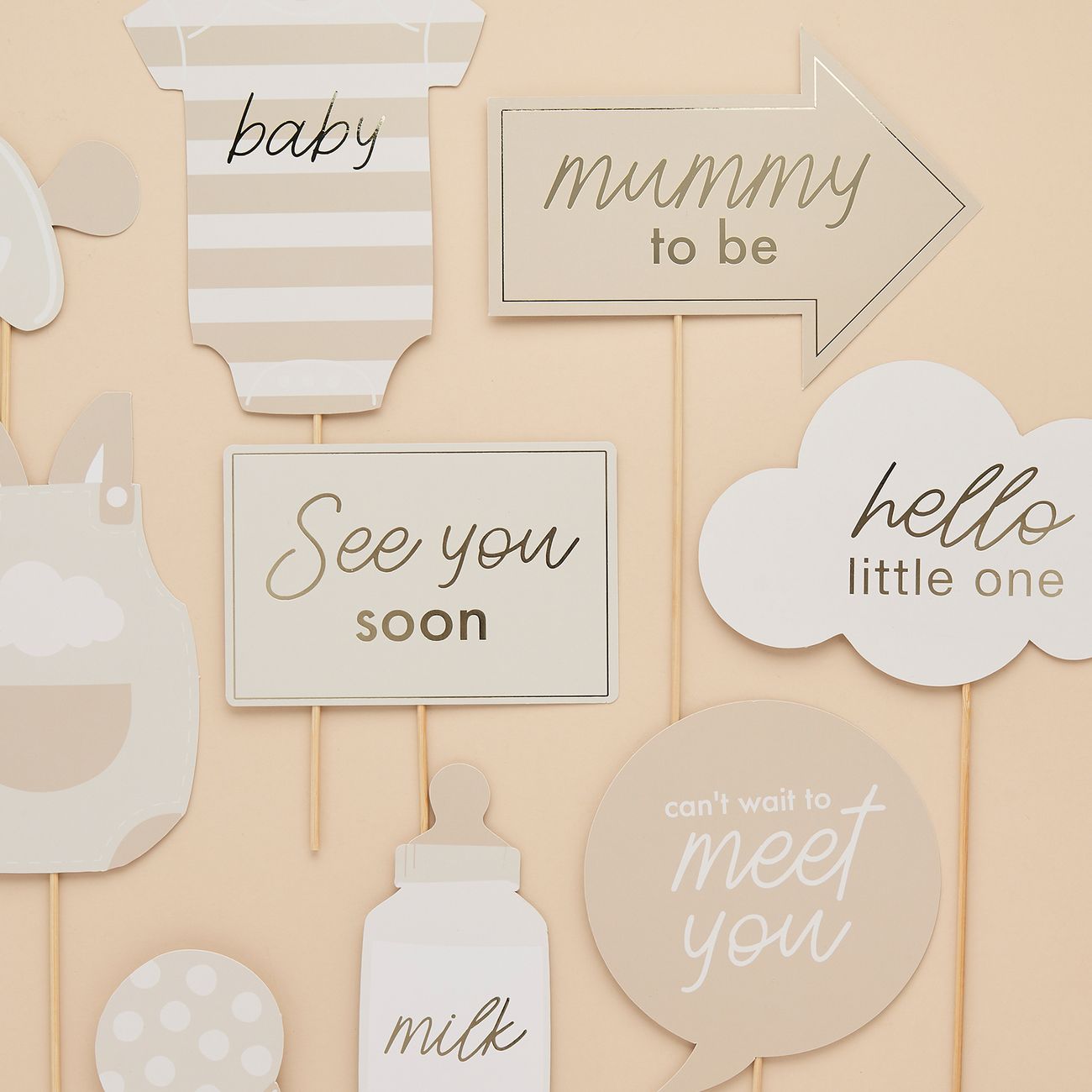 Fotoprops Baby Shower Hello Little One
