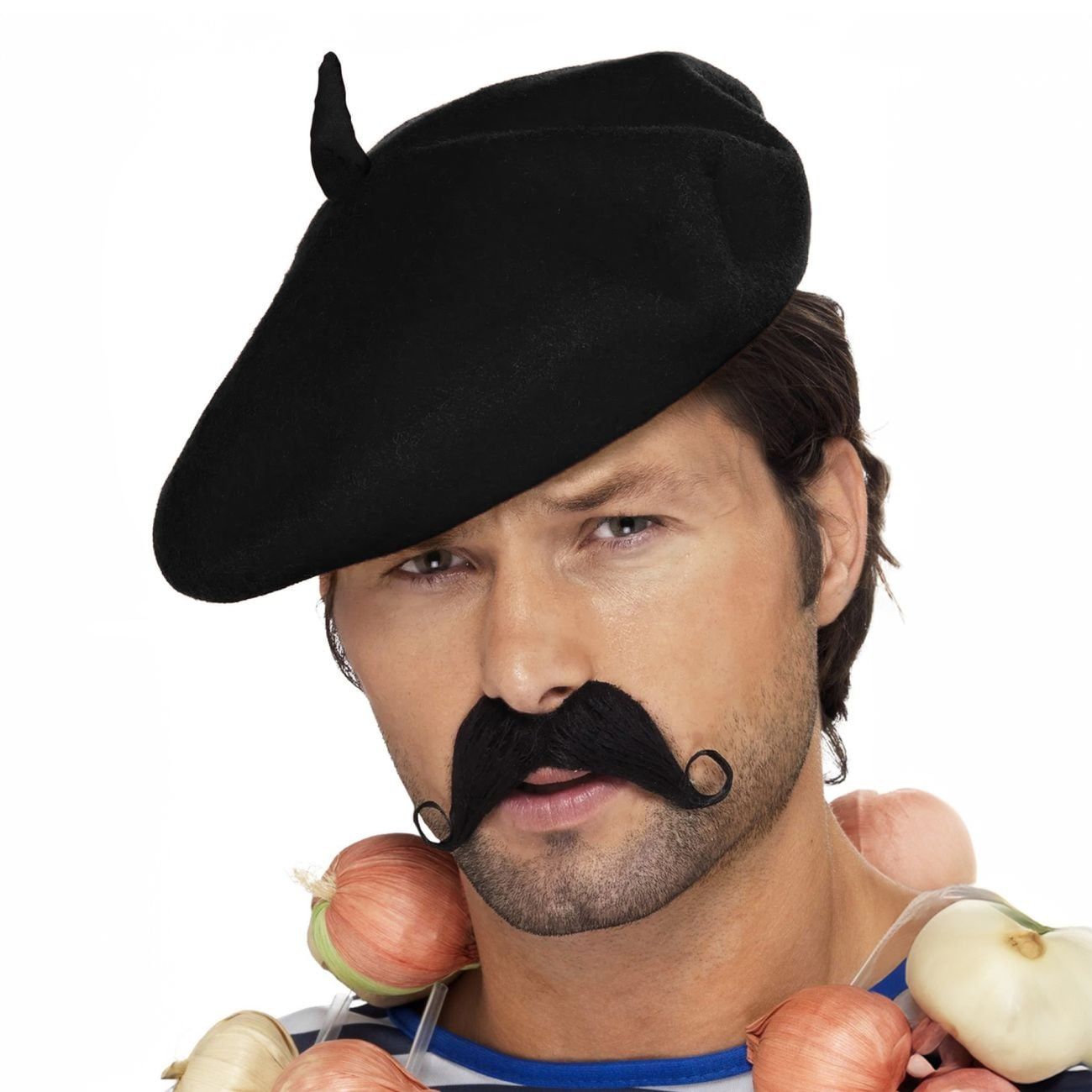 Fransk Basker Svart