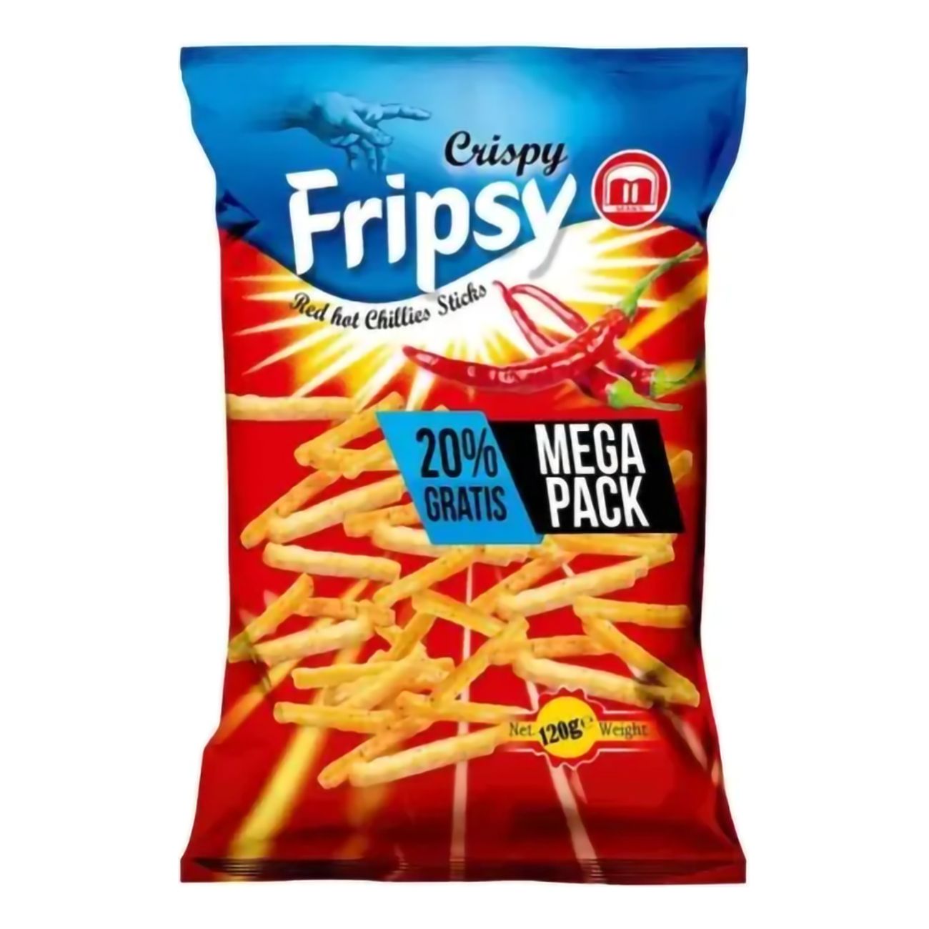 Fripsy Crispy Sticks Red Hot Chilli