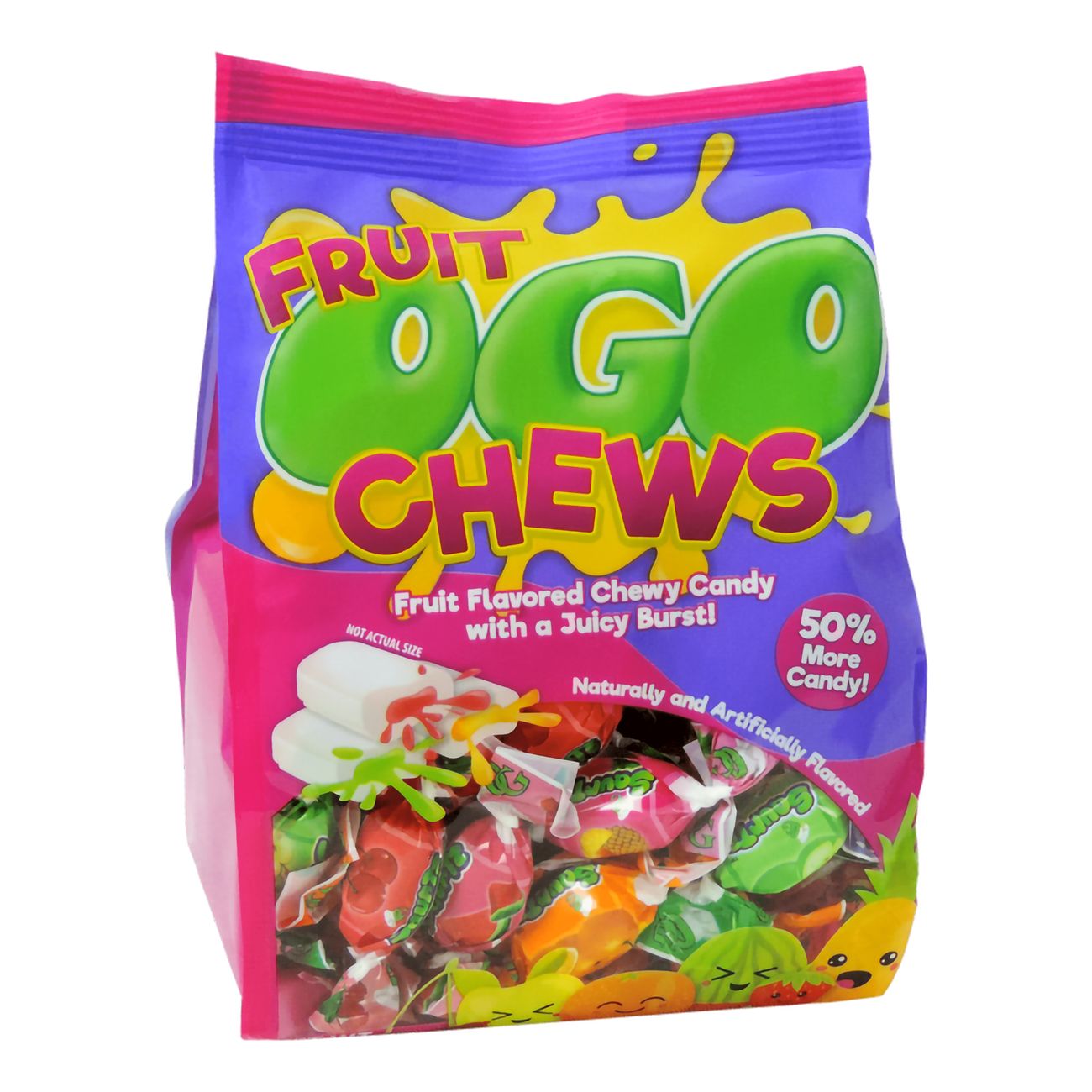 Fruit OGO Chews Storpack