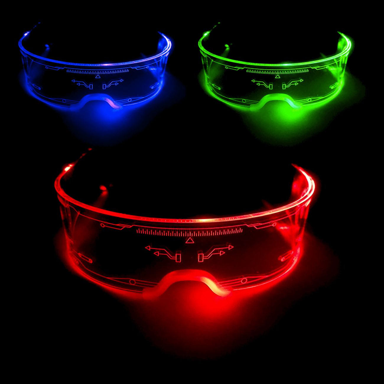 Sport pendul element Future LED Neon Briller | Partykungen