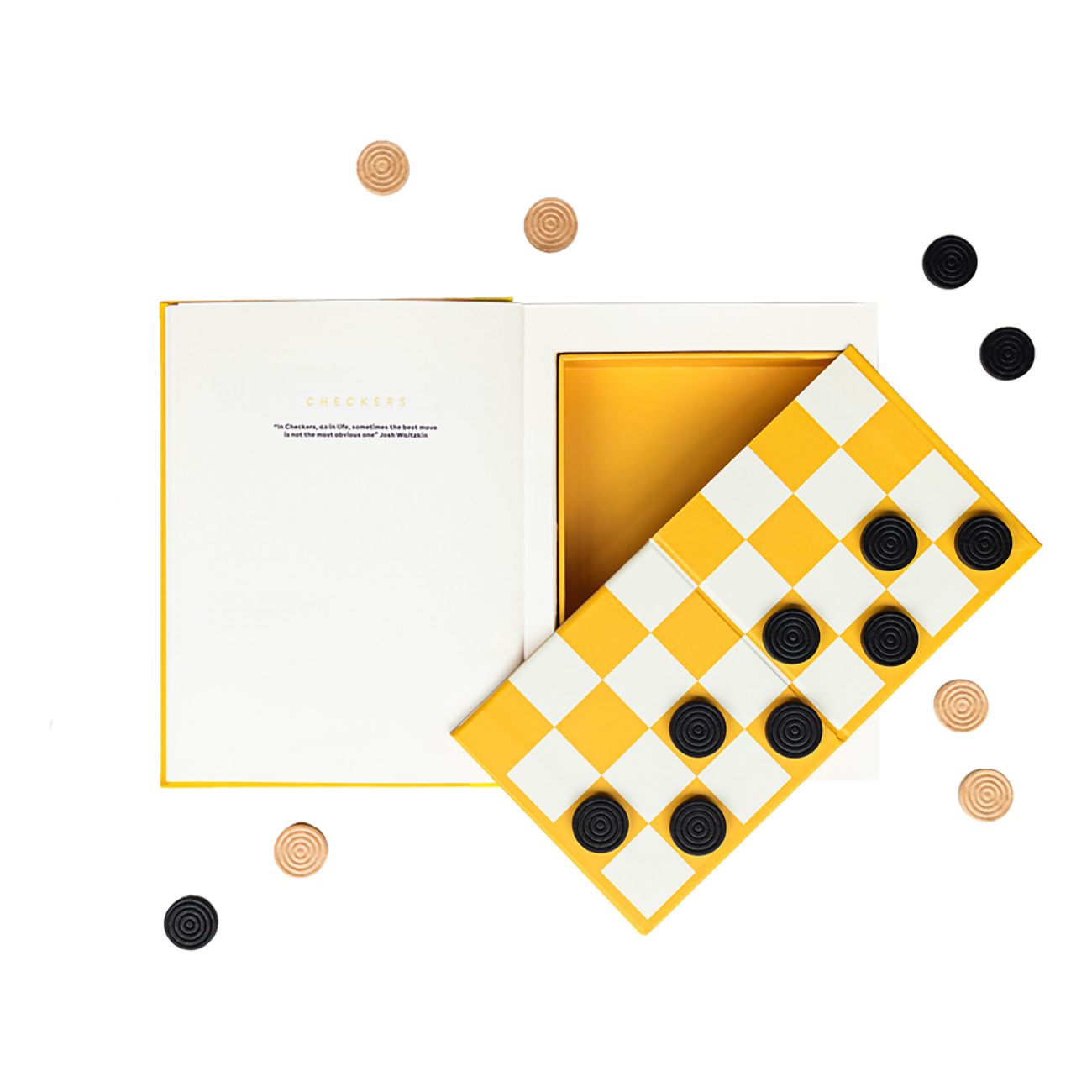 Game In A Book Checkers