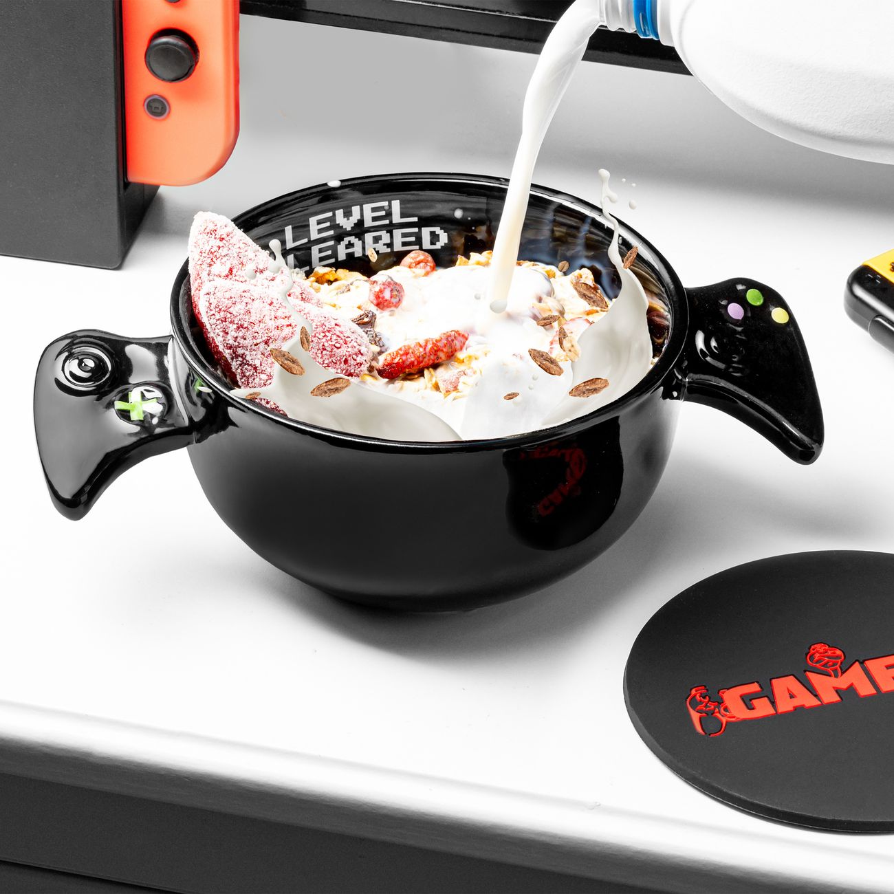 Gamerskål med Underlägg