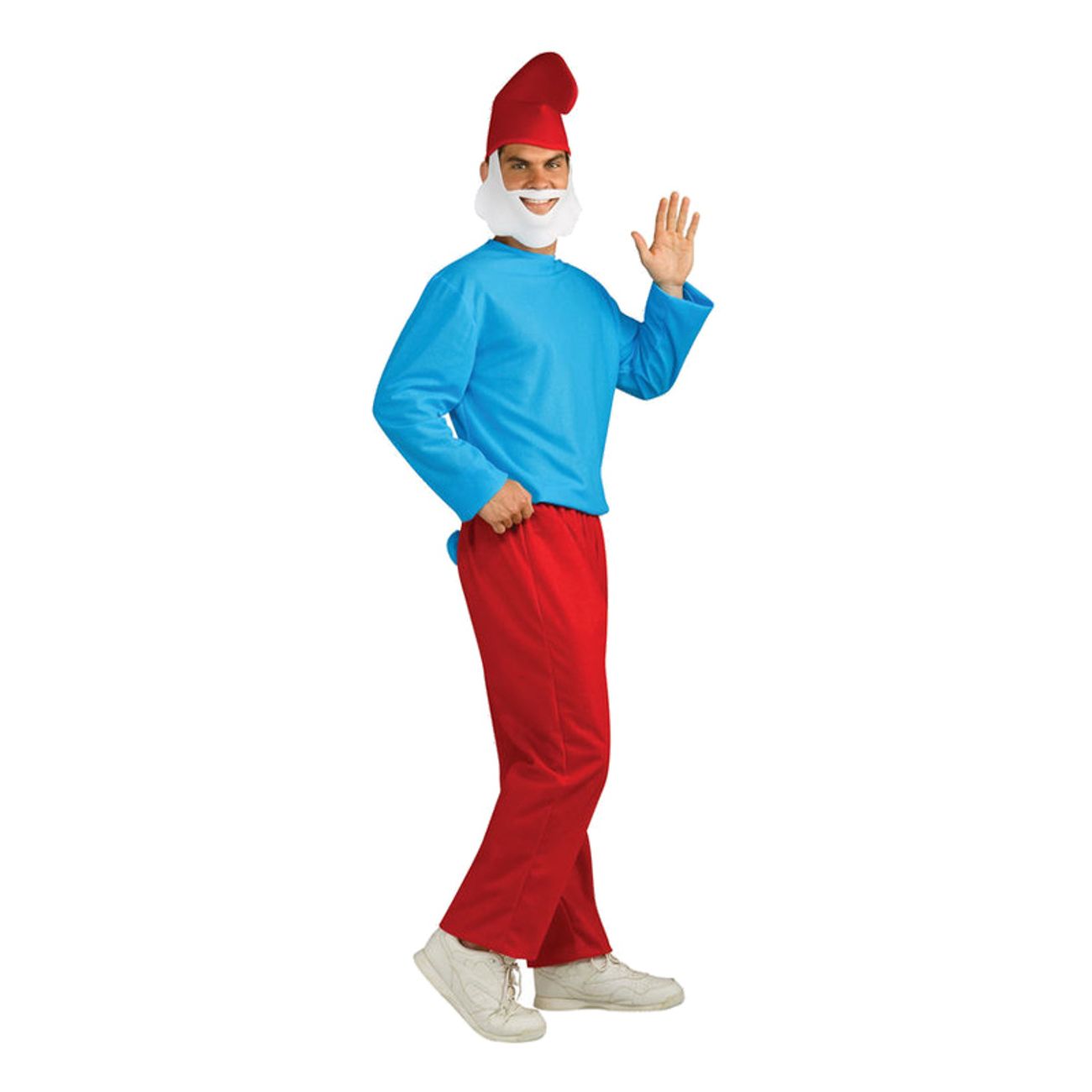 gammelsmurf-maskeraddrakt-1