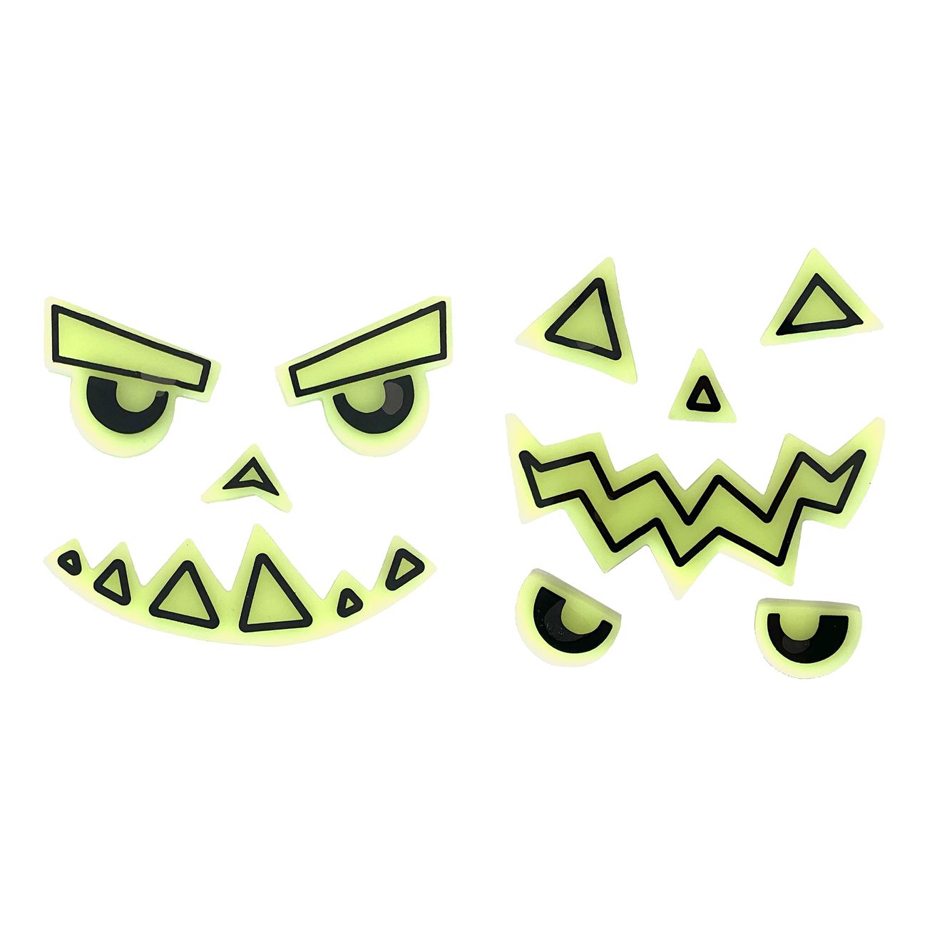 Gel Stickers til Græskar Glow in the Dark