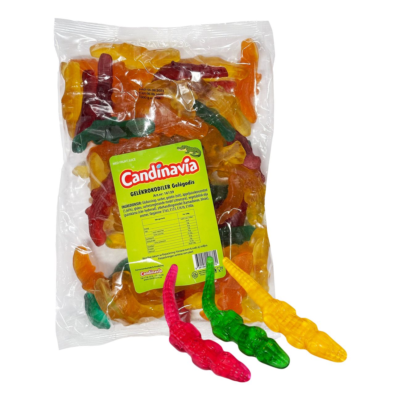 Gelekrokodiler Storpack