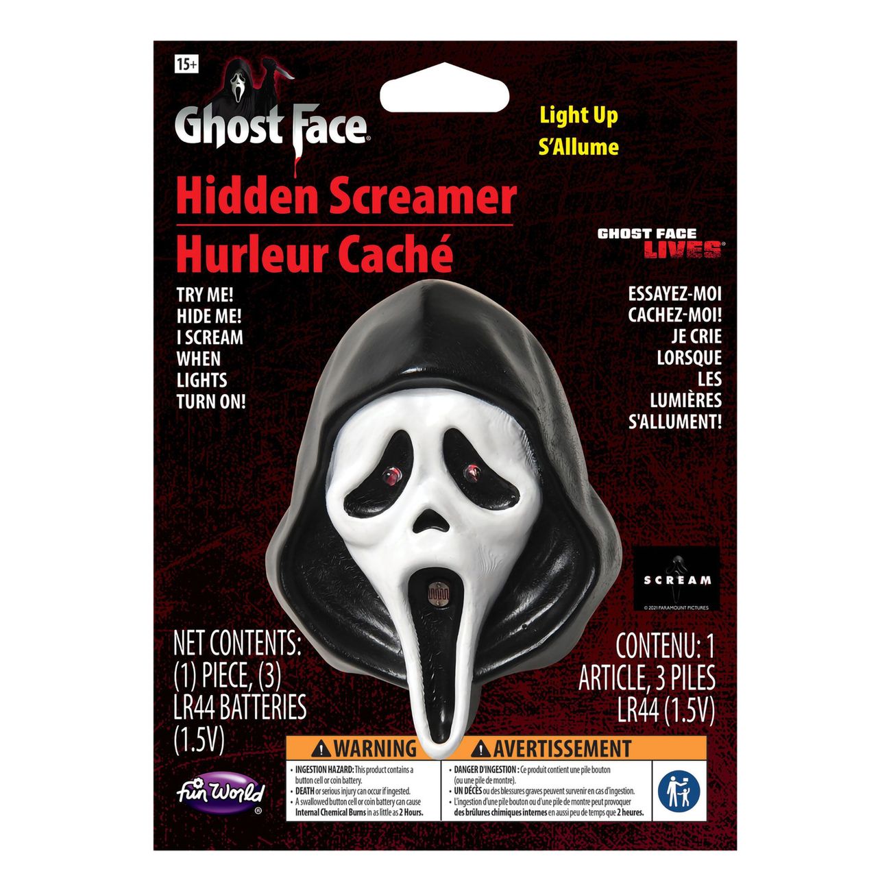 Ghost Face Hidden Screamer