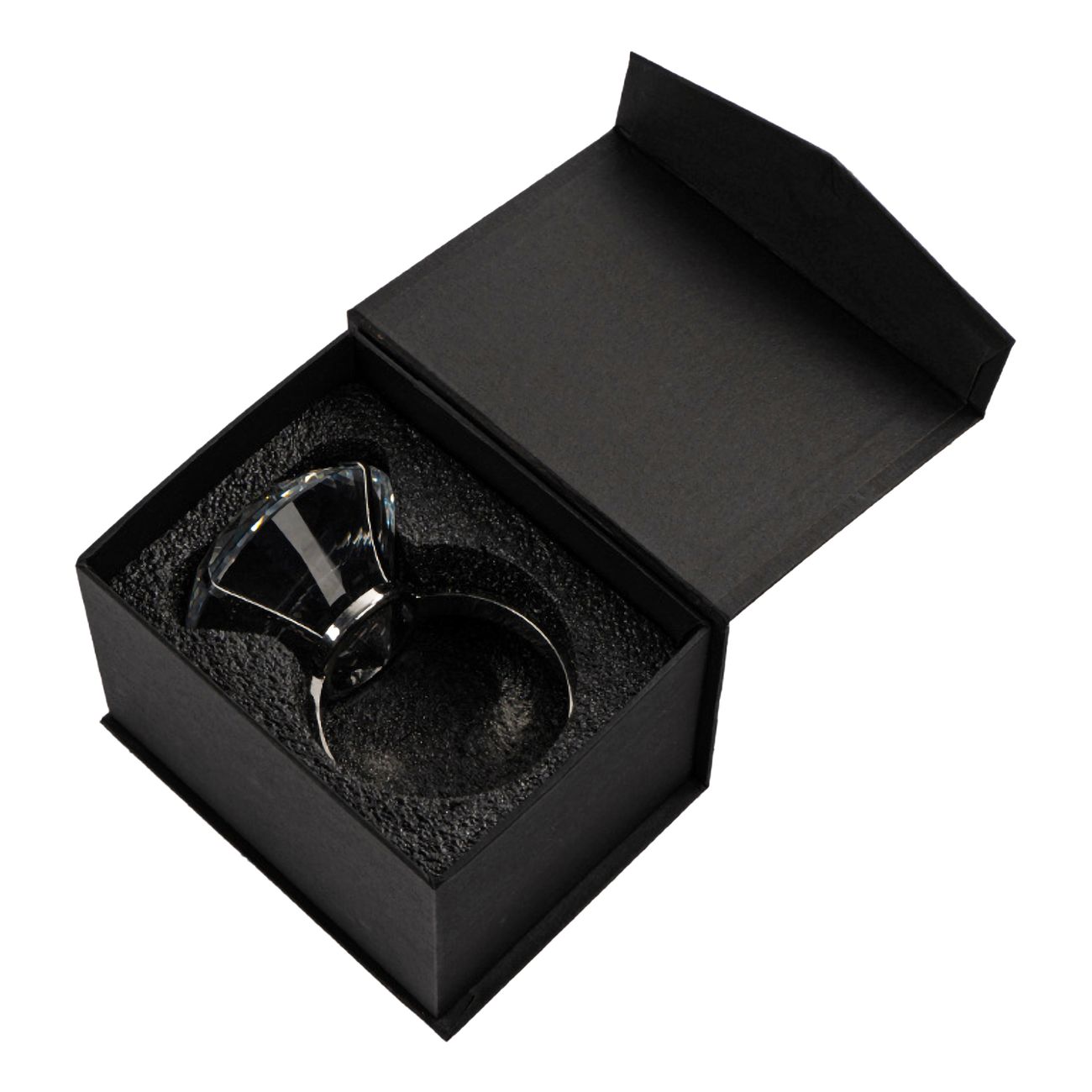 Gigantisk Diamantring