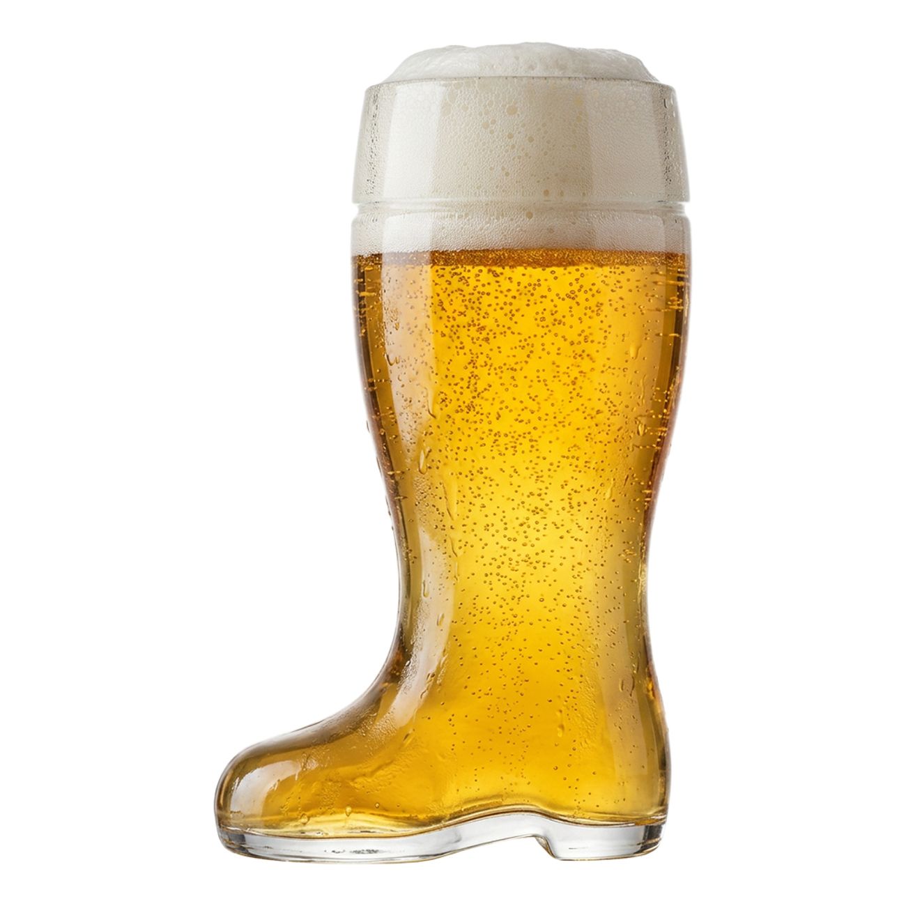 Gigantisk Ölstövel i Glas