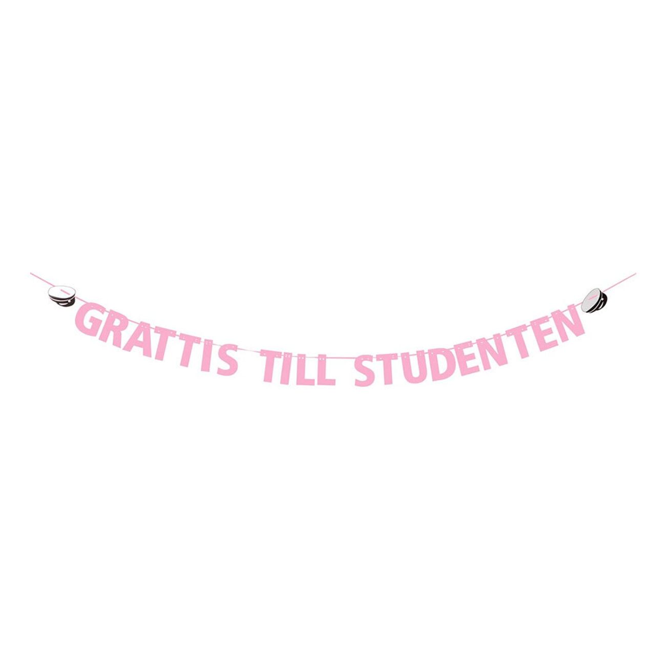 girlang-grattis-till-studenten-rosa-72824-1