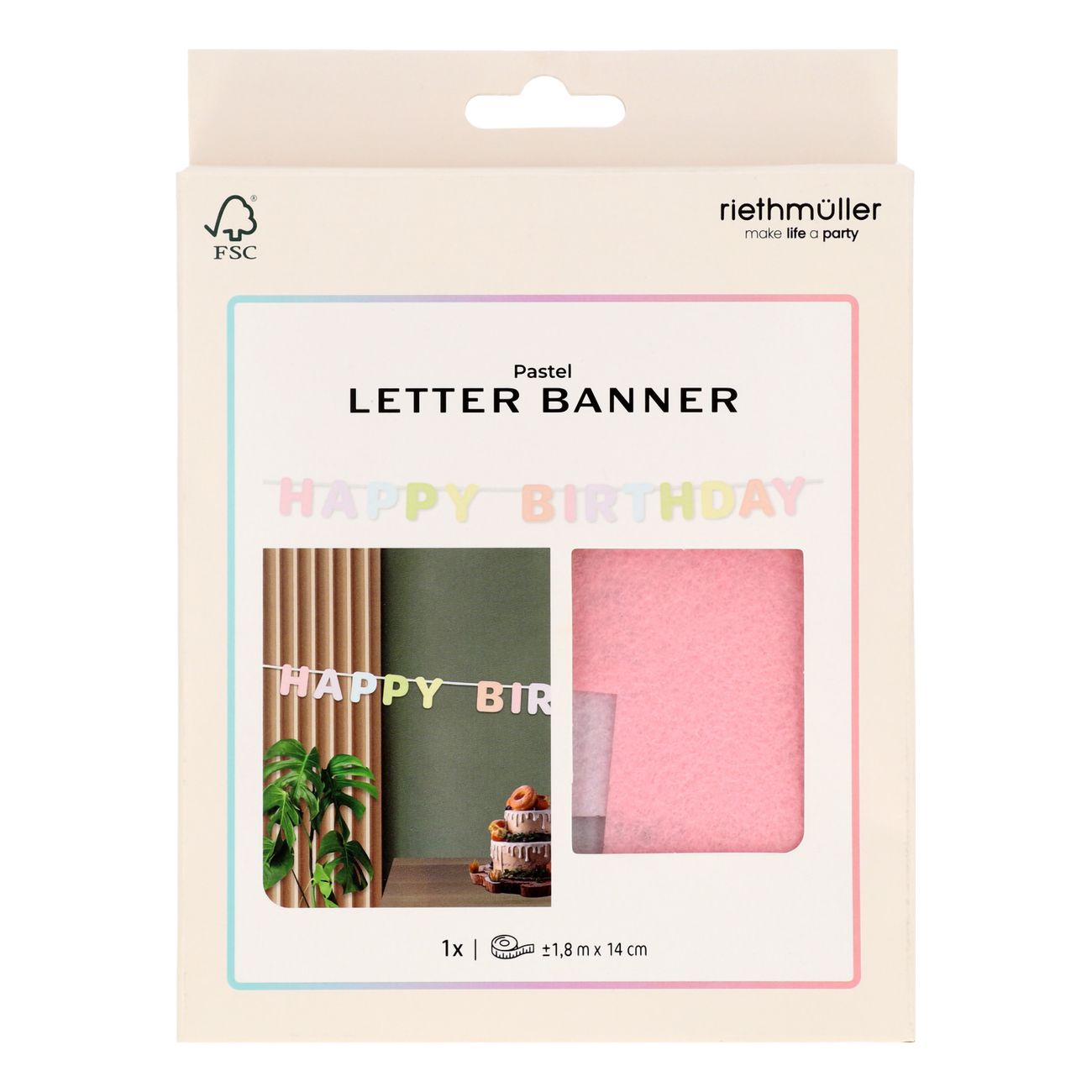 Girlang Happy Birthday Dreamy Pastel