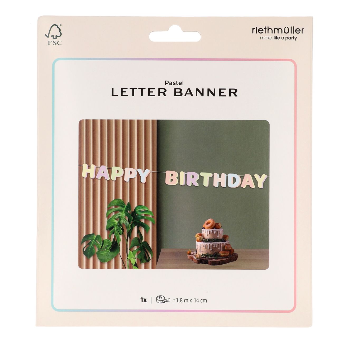 Girlang Happy Birthday Dreamy Pastel