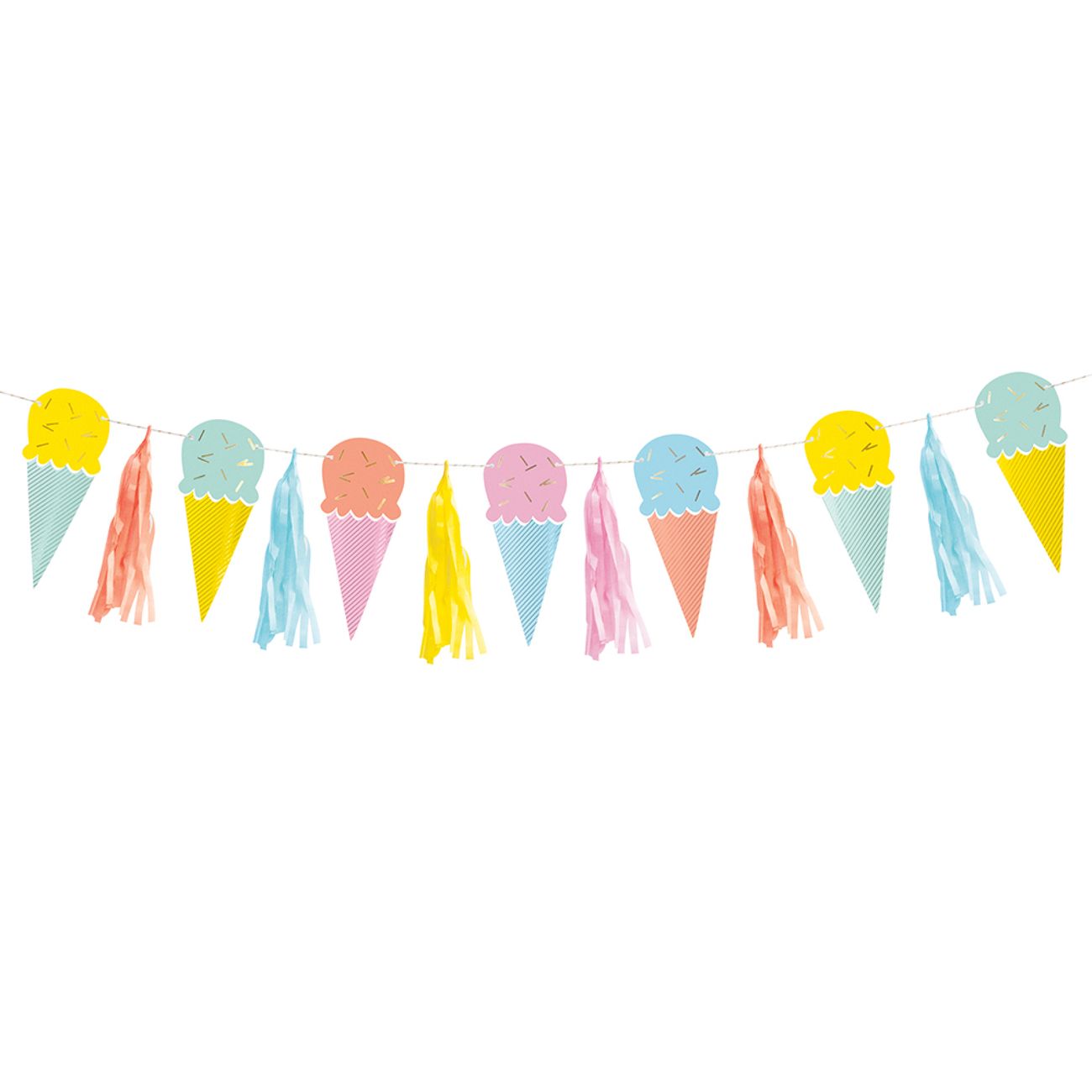 Guirlande Pastel Ice Cream