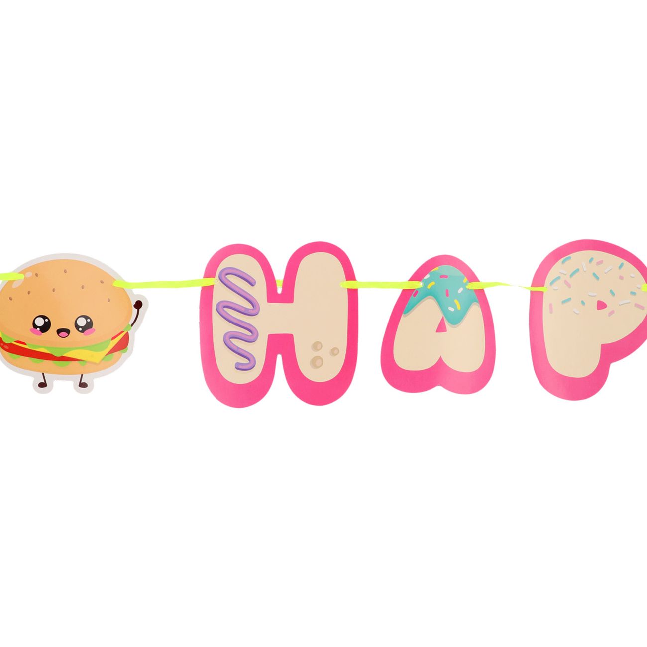 Girlanger Happy Birthday Kawaii