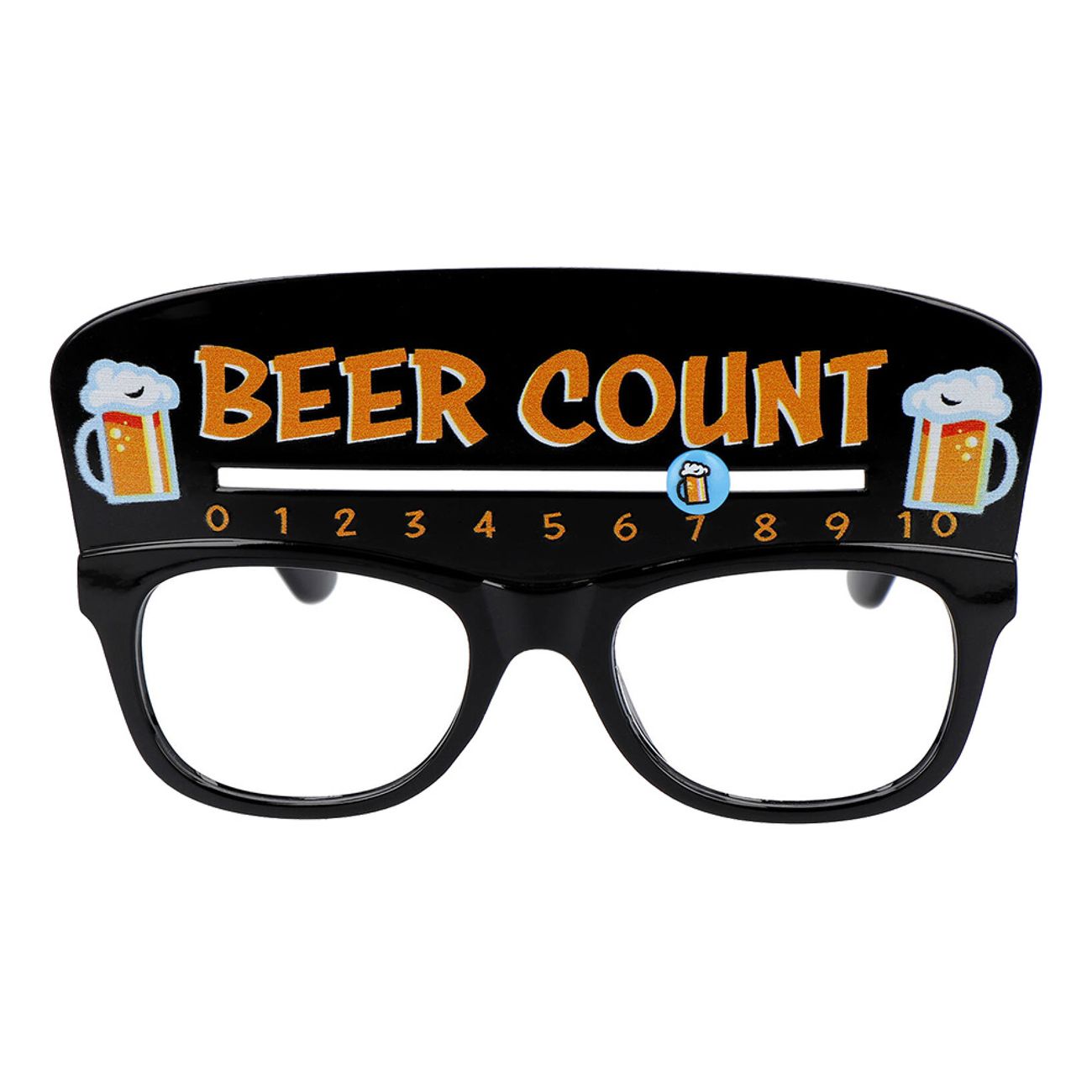 Glasögon Beer Count Svart