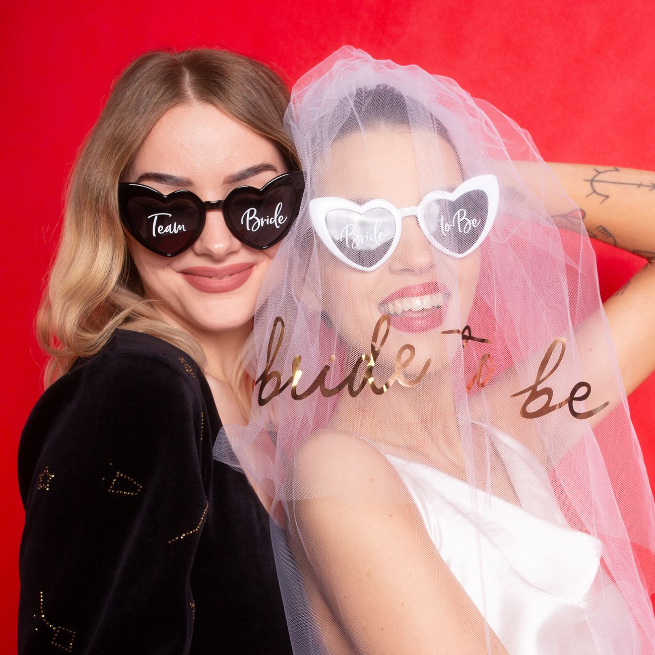 Glasögon Hjärta Bride to Be