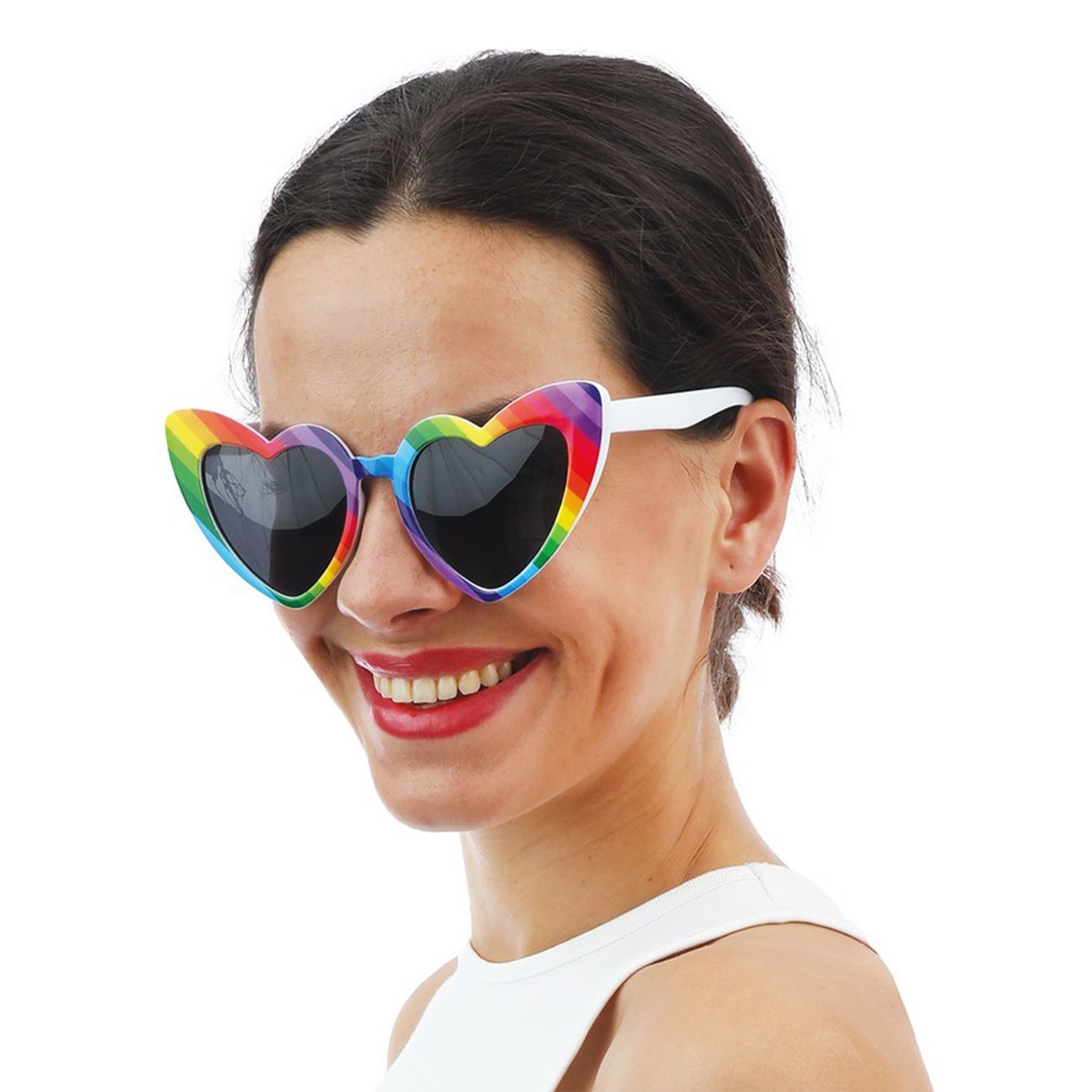 Glasögon Hjärta Flerfärgad