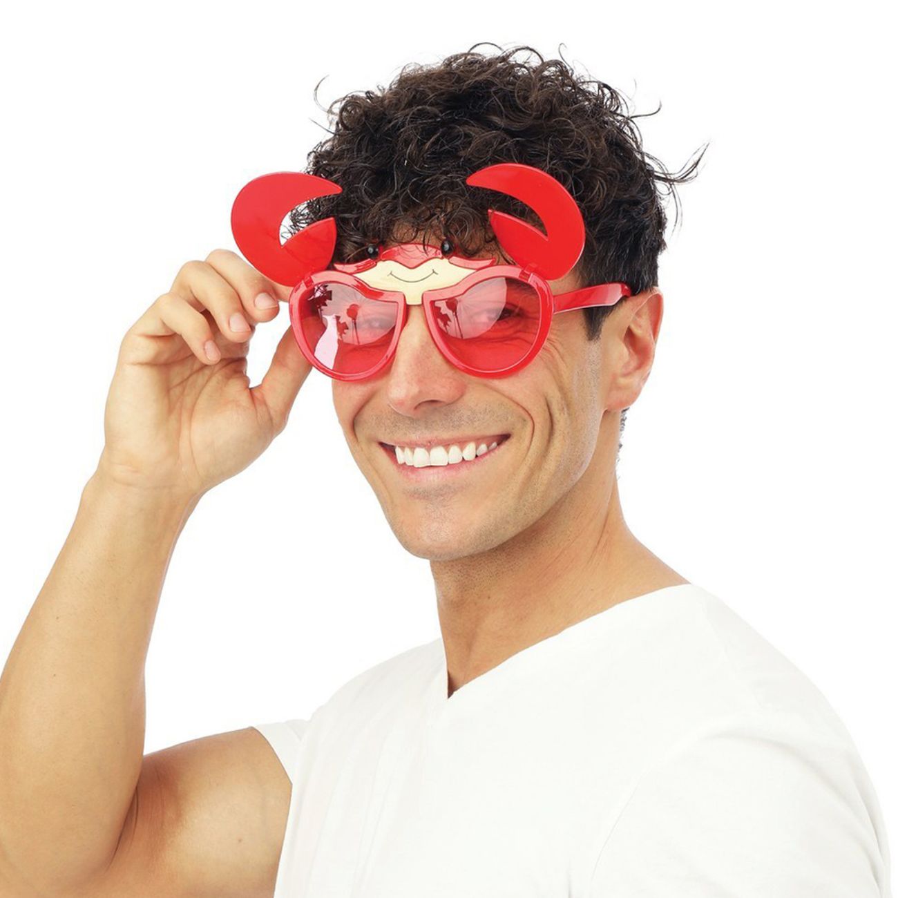 Glasögon Krabba med Rörliga Klor